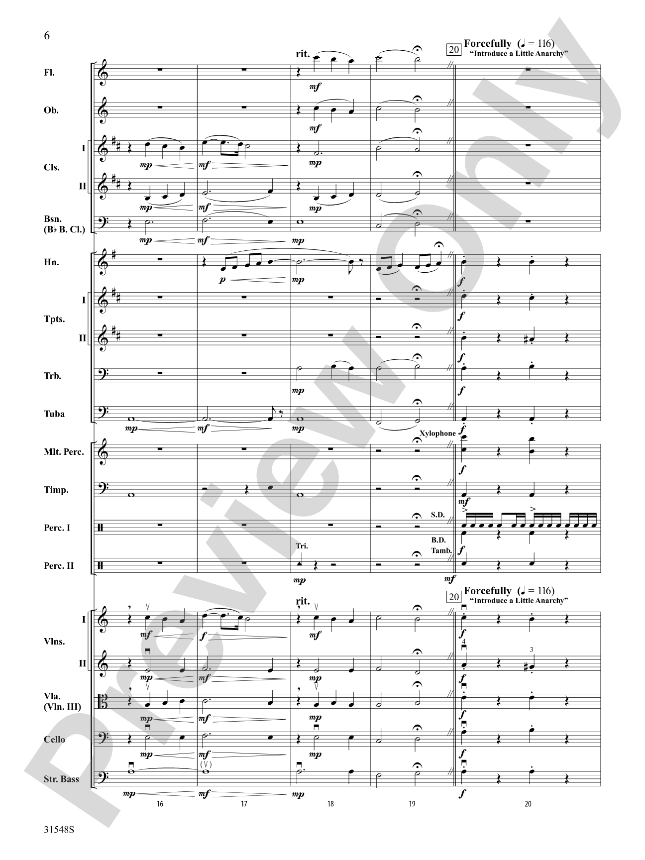 The Dark Knight, Selections from: Full Orchestra Conductor Score & Parts