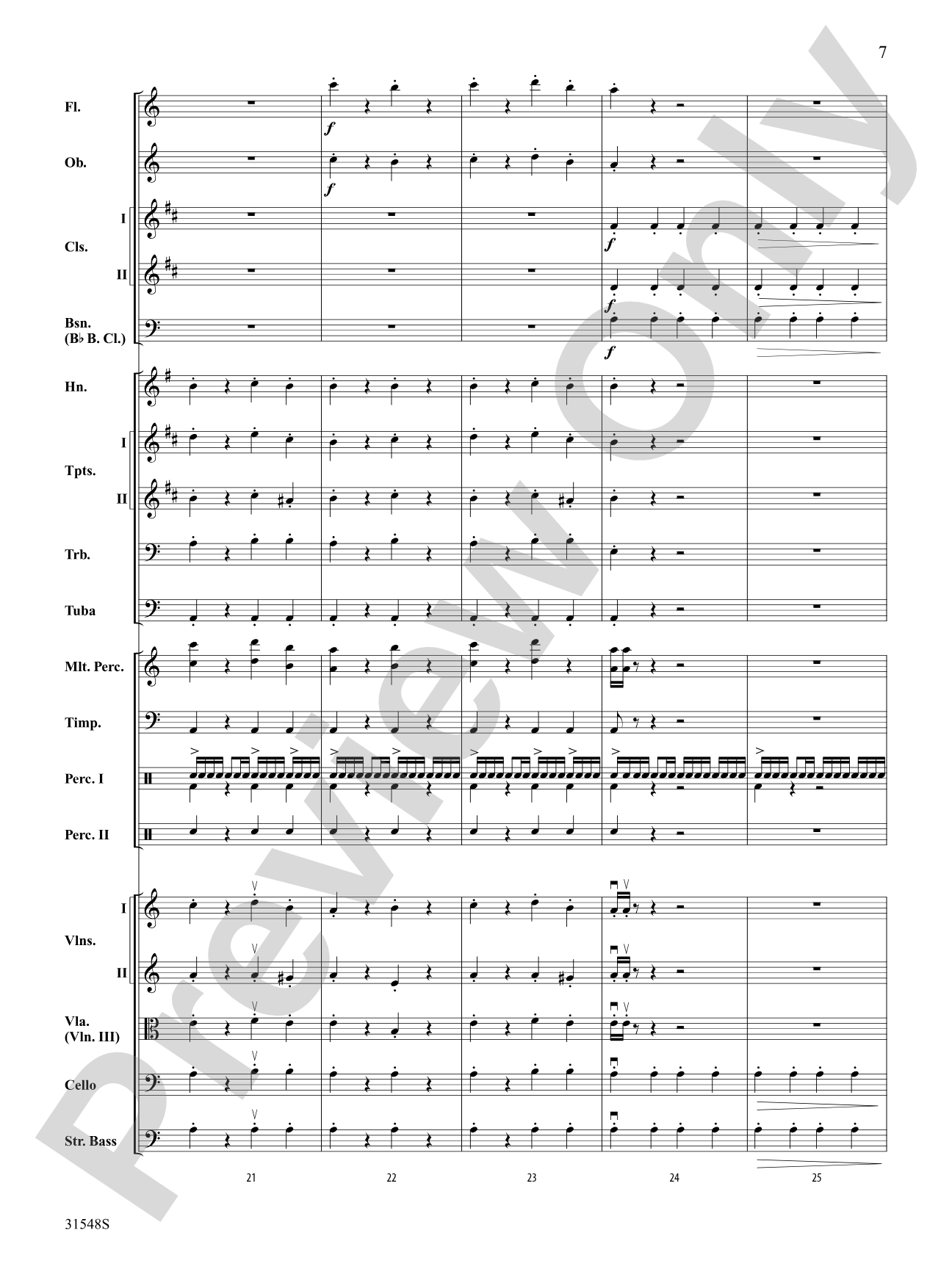 The Dark Knight, Selections from: Full Orchestra Conductor Score & Parts