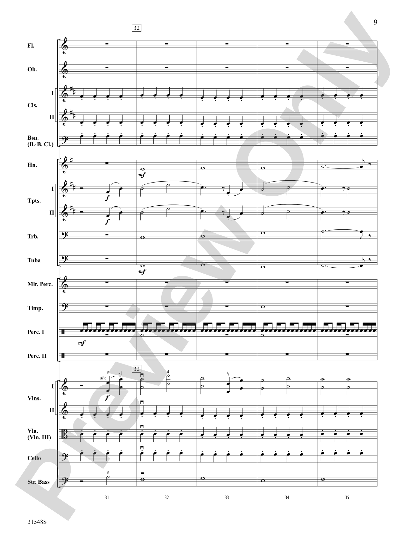 The Dark Knight, Selections from: Full Orchestra Conductor Score & Parts