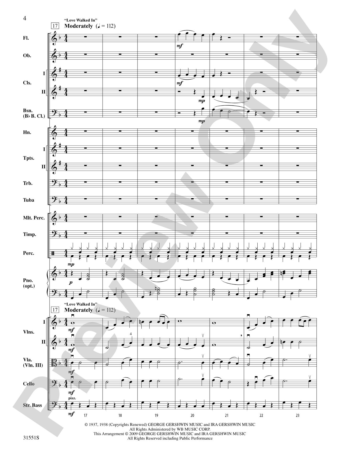 It's All About Love!: Score