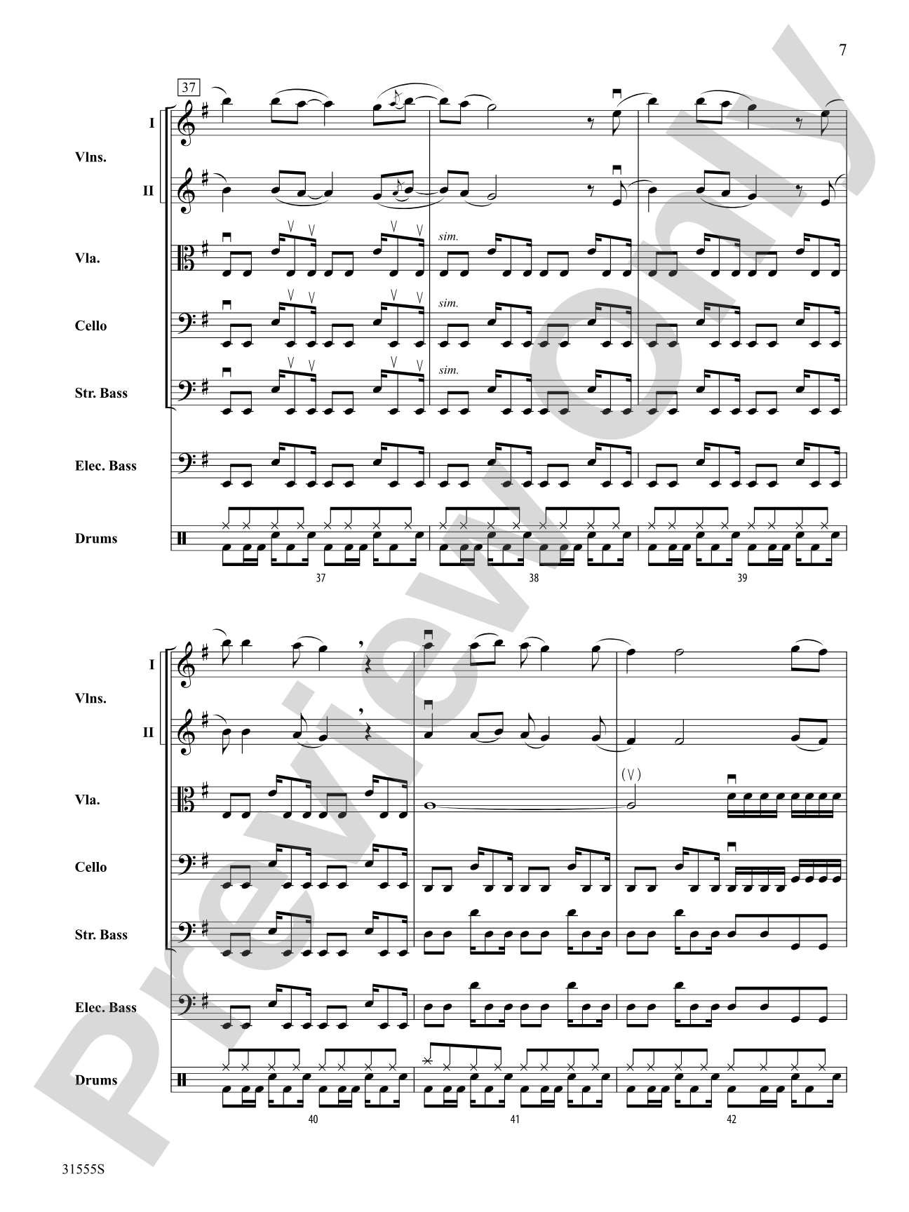 Led Zeppelin Medley: String Orchestra Conductor Score & Parts