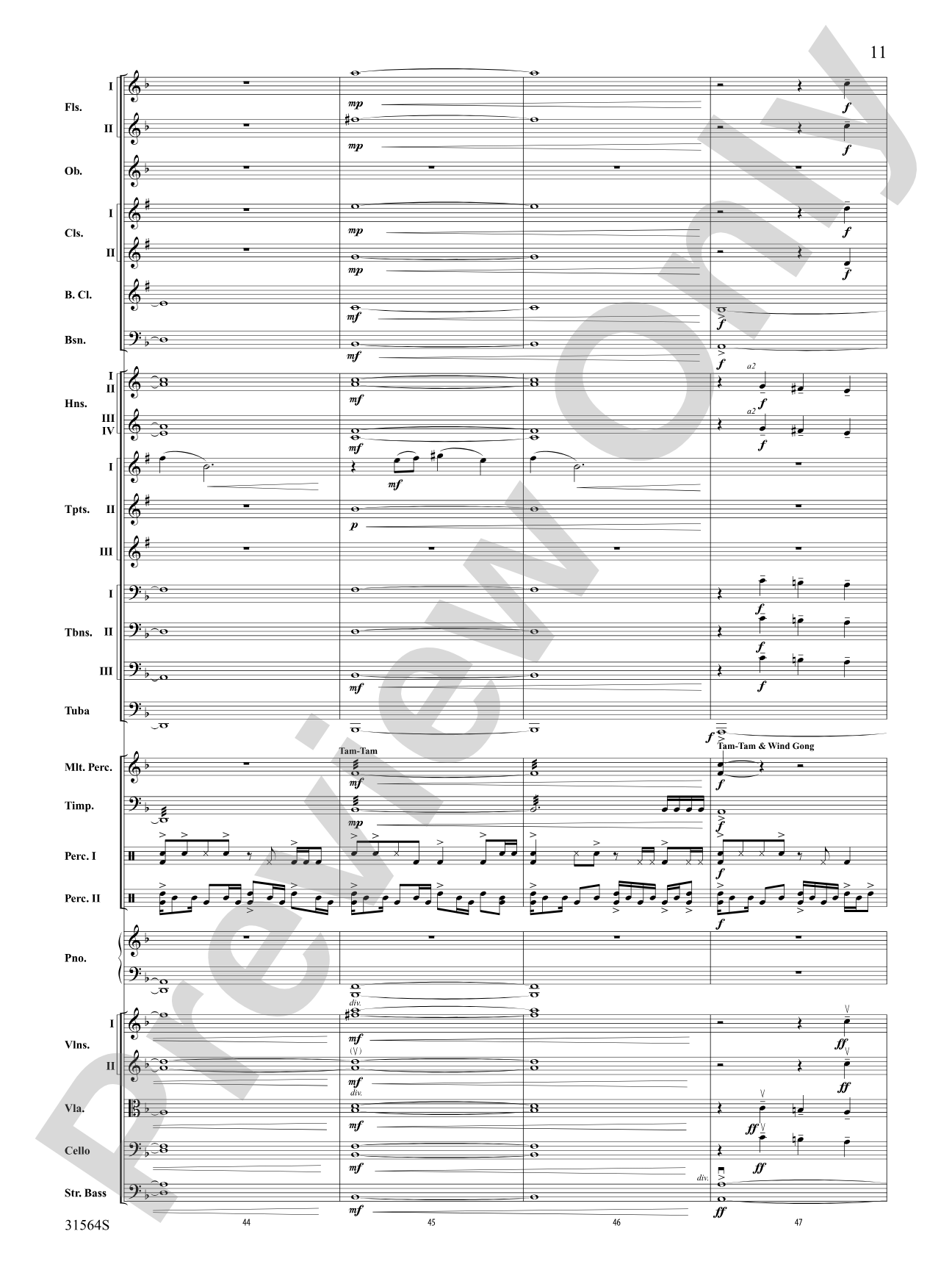 The Dark Knight, Concert Suite from: Full Orchestra Conductor Score & Parts