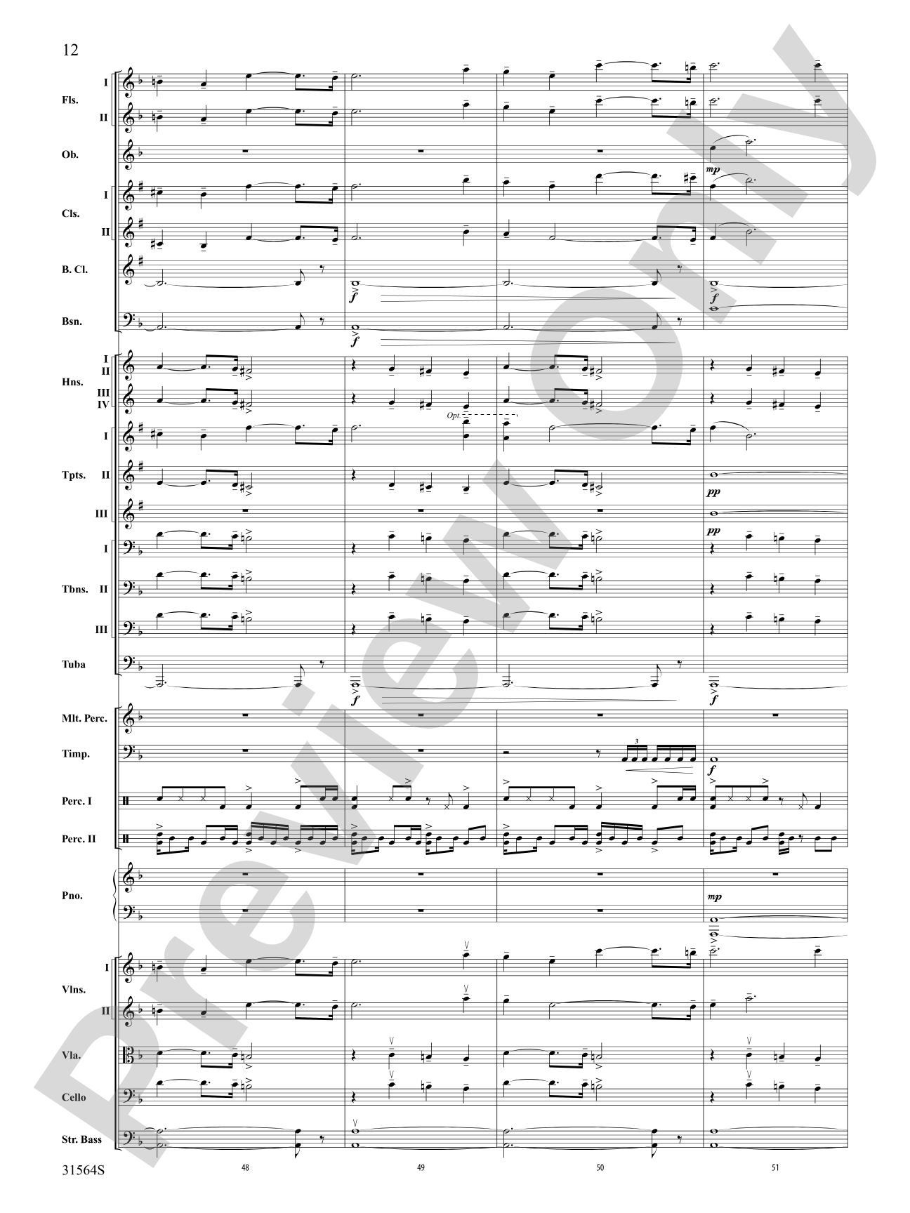 The Dark Knight, Concert Suite from: Full Orchestra Conductor Score & Parts
