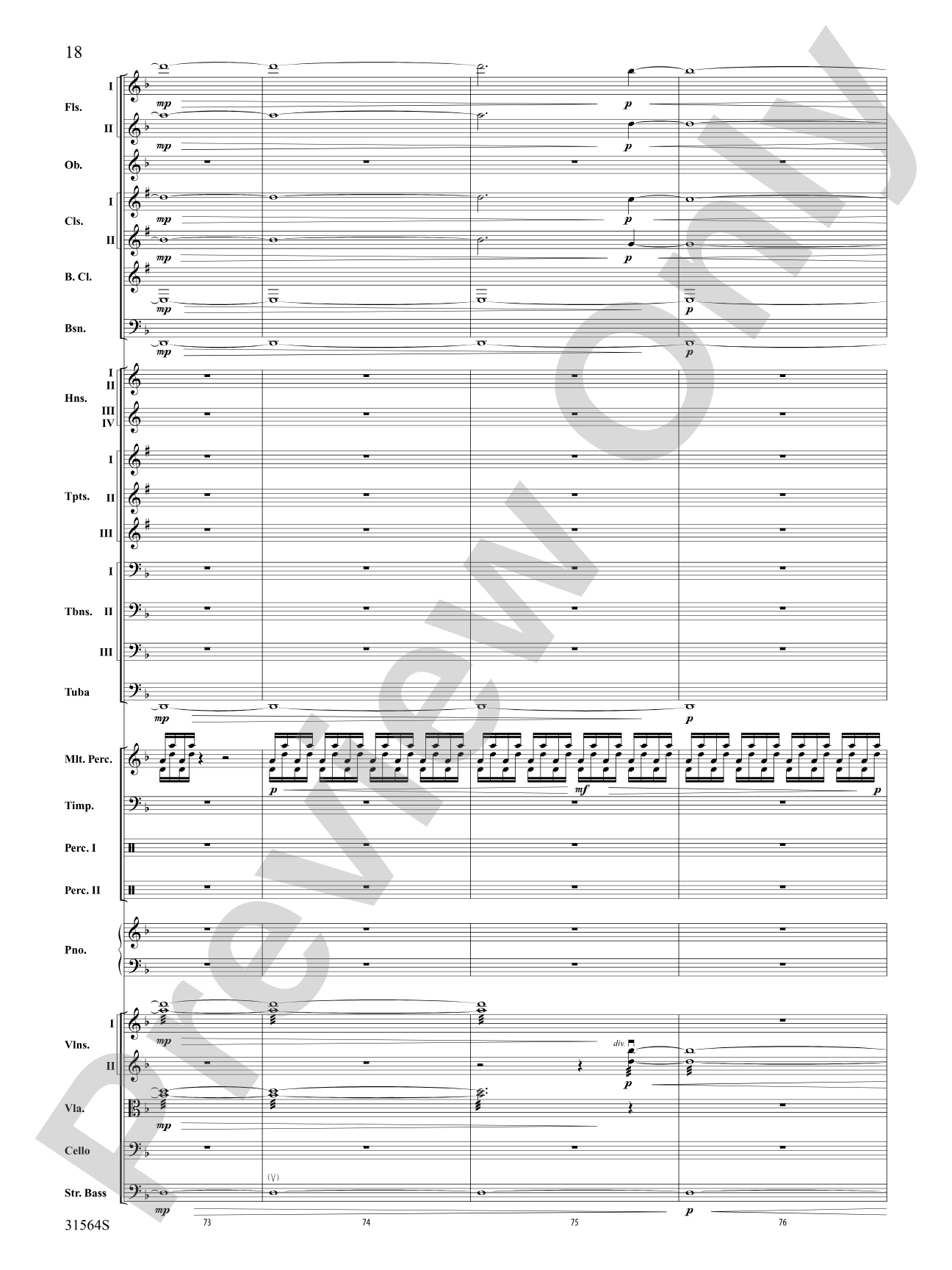 The Dark Knight, Concert Suite from: Full Orchestra Conductor Score & Parts