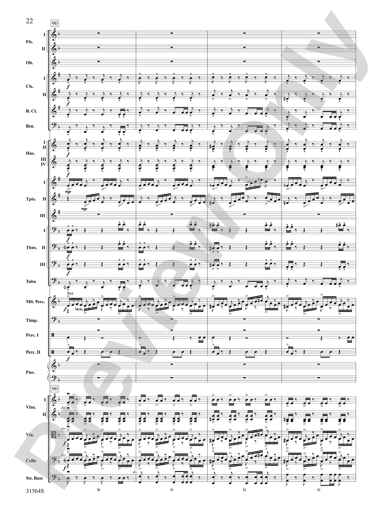 The Dark Knight, Concert Suite from: Full Orchestra Conductor Score & Parts