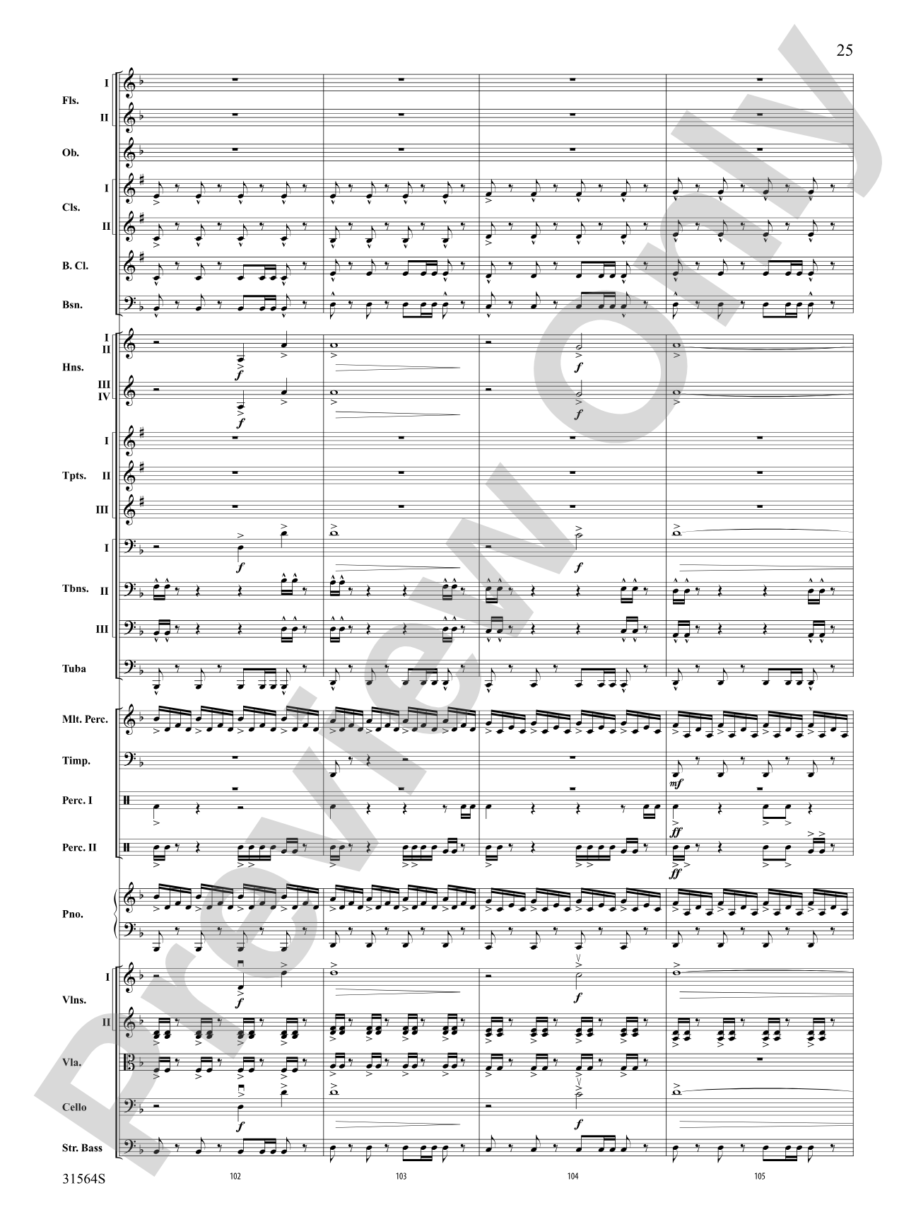 The Dark Knight, Concert Suite from: Full Orchestra Conductor Score & Parts
