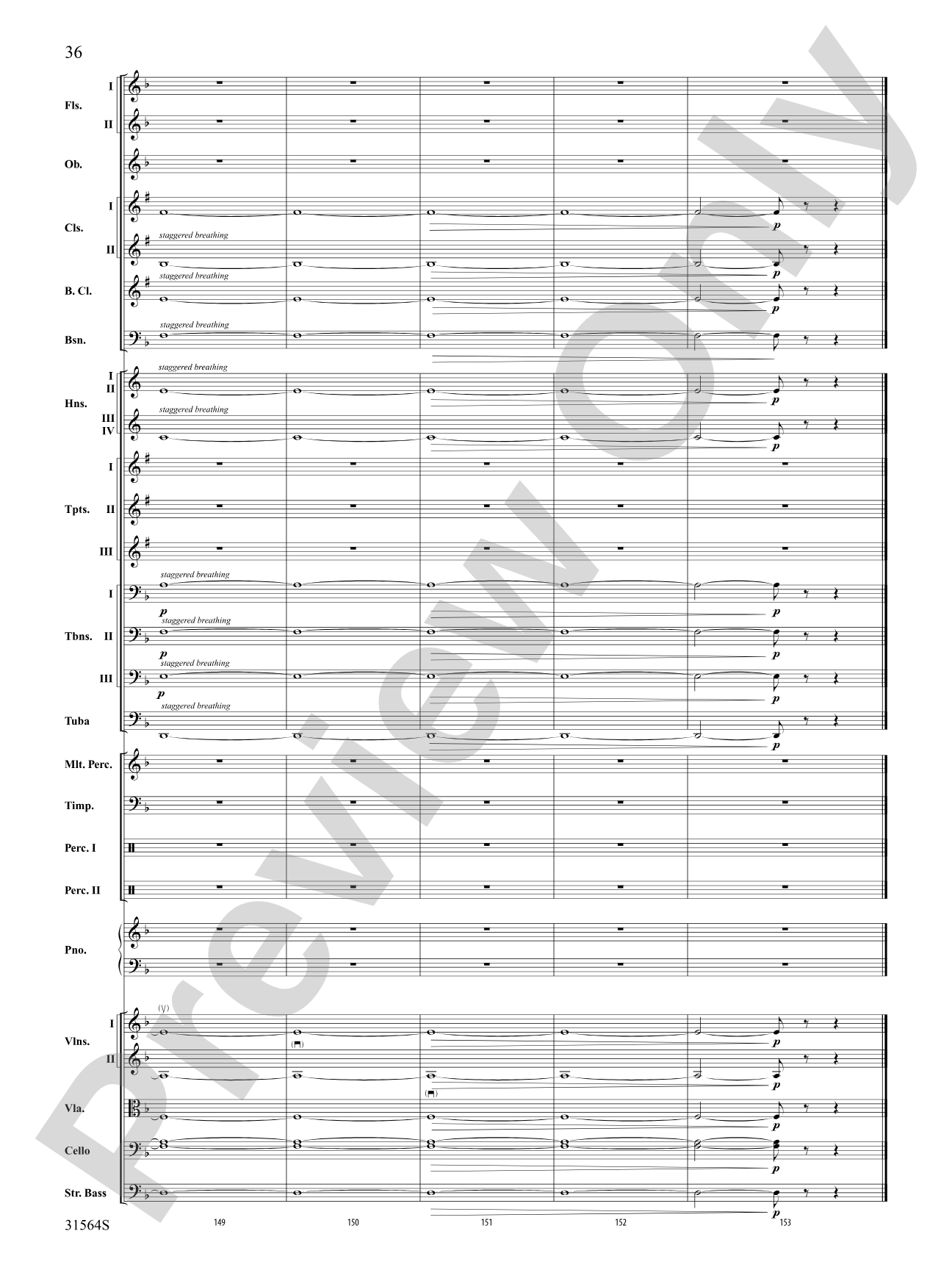The Dark Knight, Concert Suite from: Full Orchestra Conductor Score & Parts