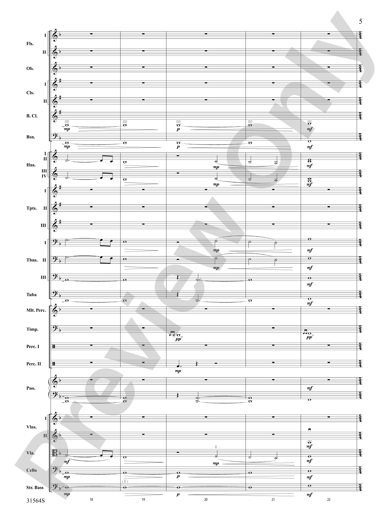 The Dark Knight, Concert Suite from: Full Orchestra Conductor Score & Parts