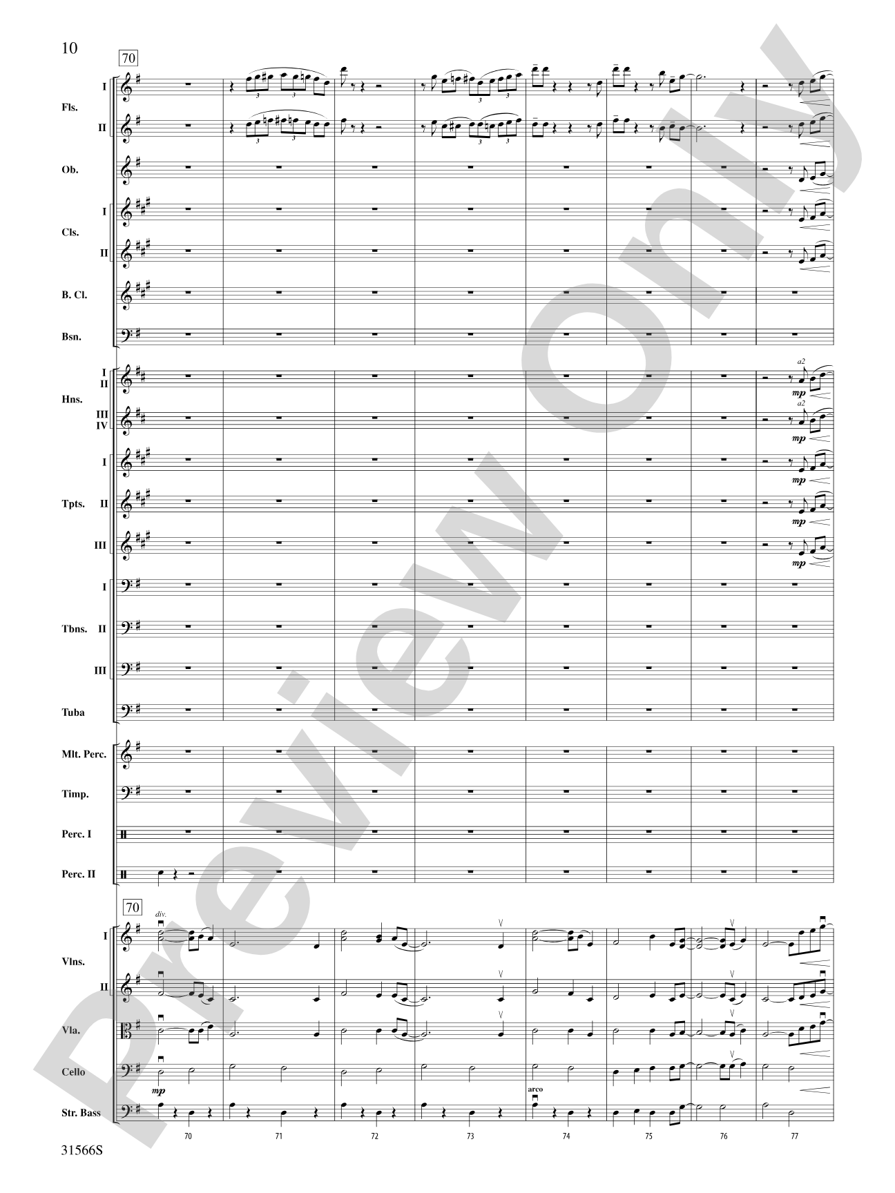 Salute to the Cinema: Full Orchestra Conductor Score & Parts