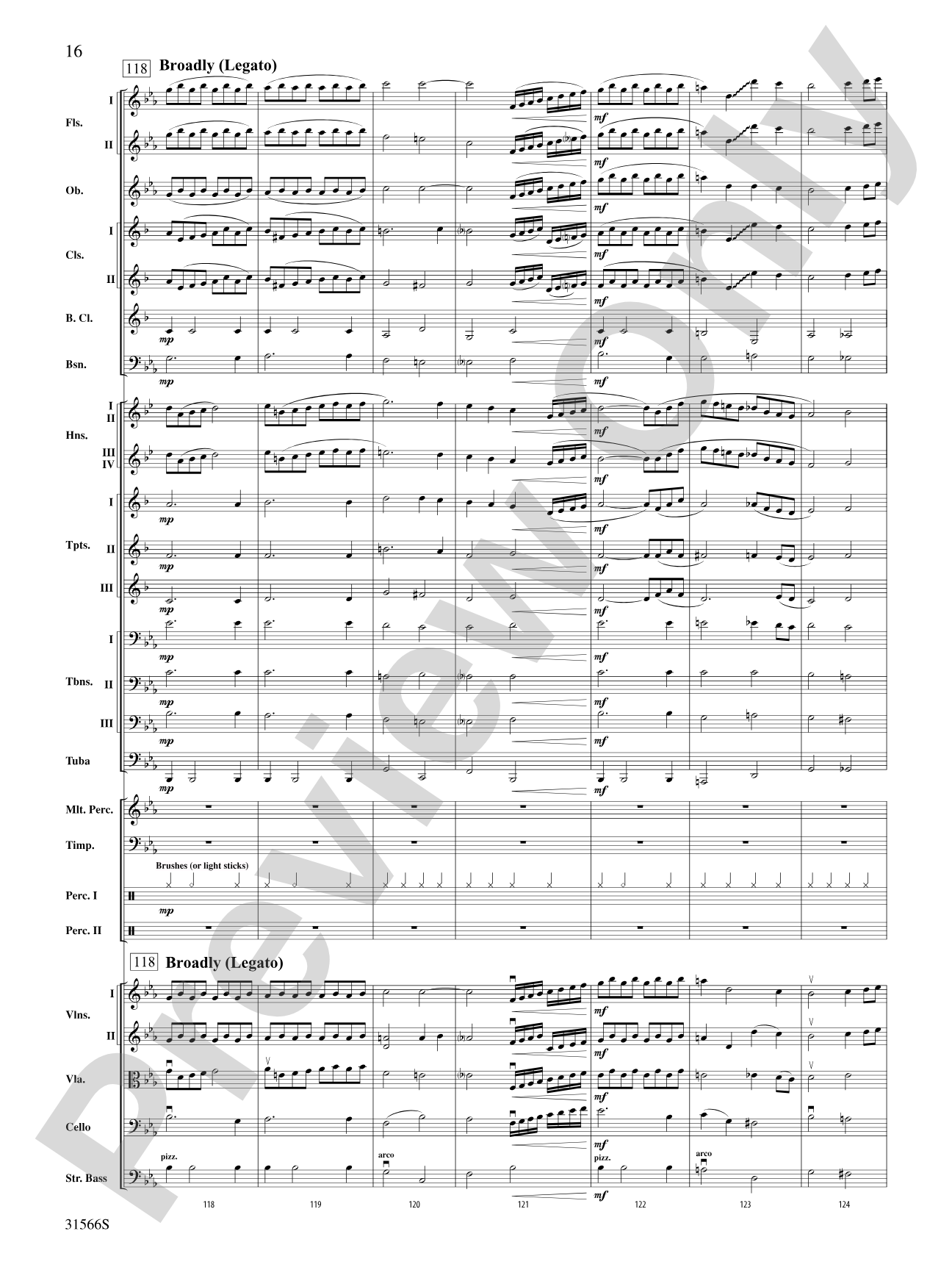 Salute to the Cinema: Full Orchestra Conductor Score & Parts