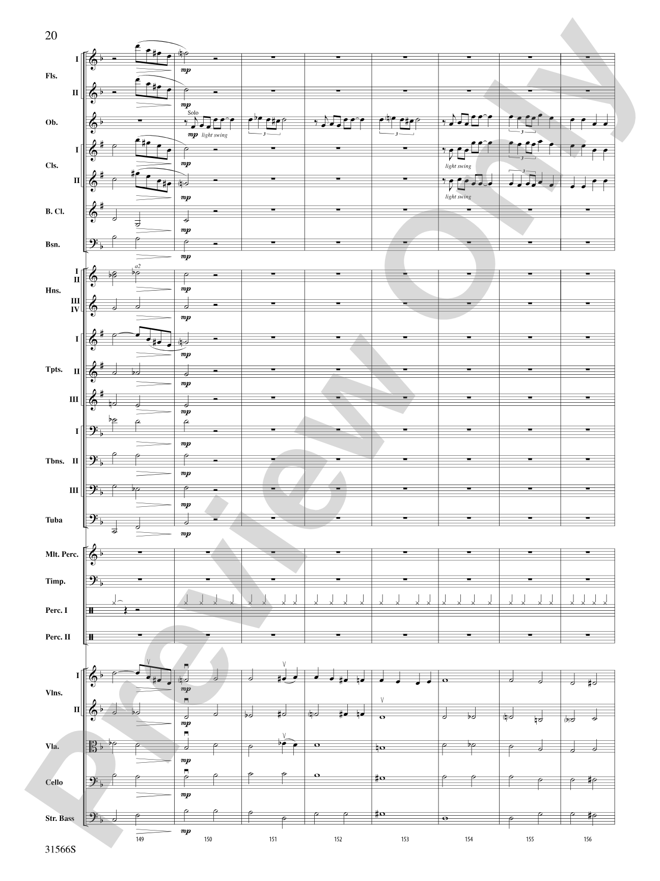 Salute to the Cinema: Full Orchestra Conductor Score & Parts