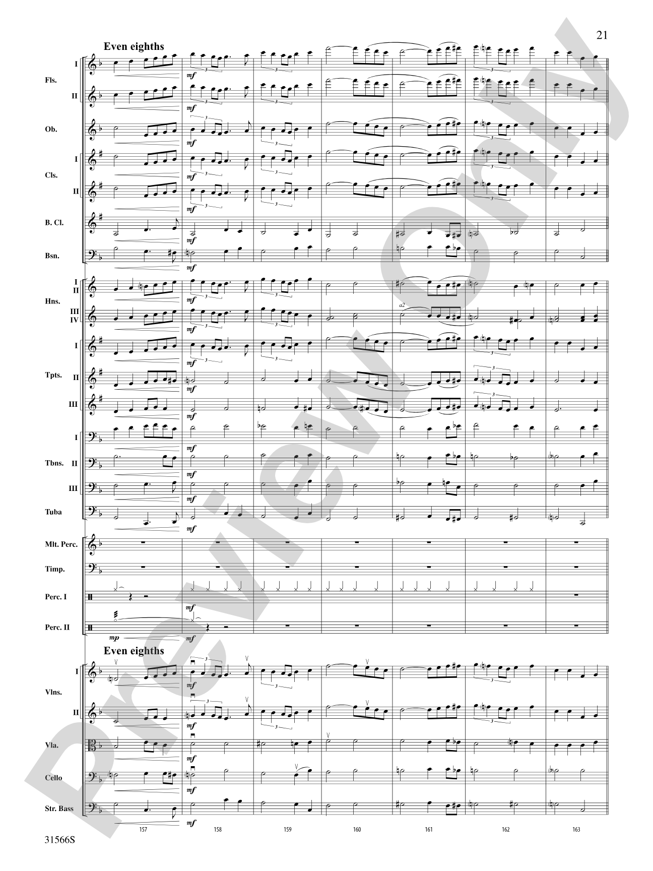 Salute to the Cinema: Full Orchestra Conductor Score & Parts