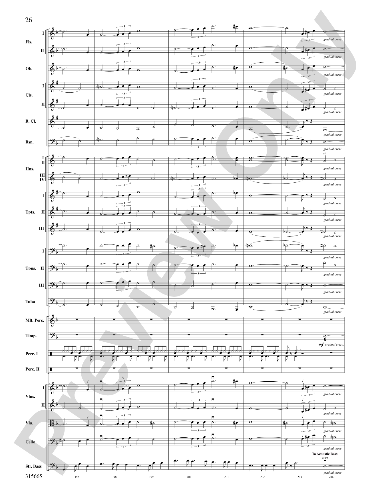 Salute to the Cinema: Full Orchestra Conductor Score & Parts