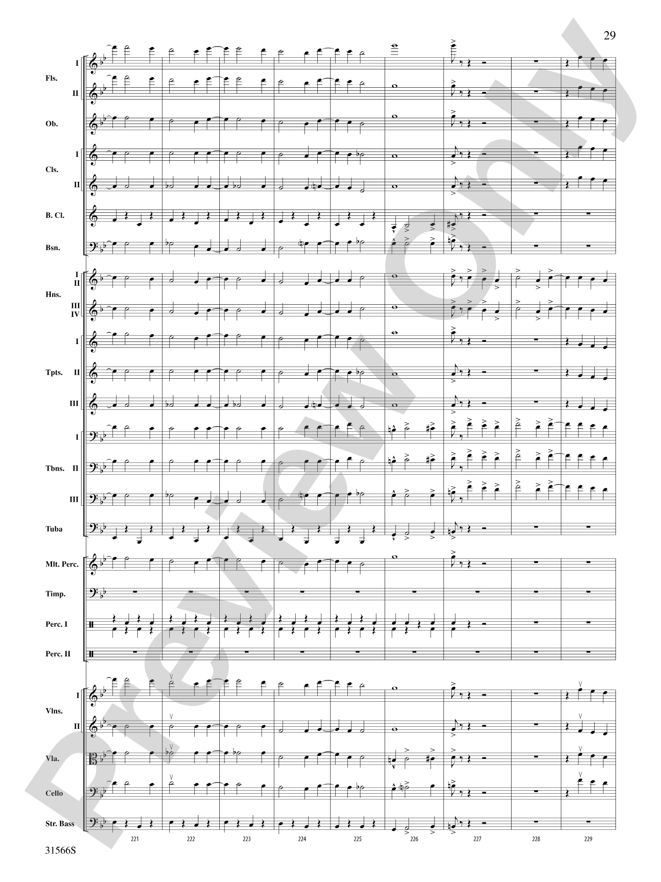 Salute to the Cinema: Full Orchestra Conductor Score & Parts