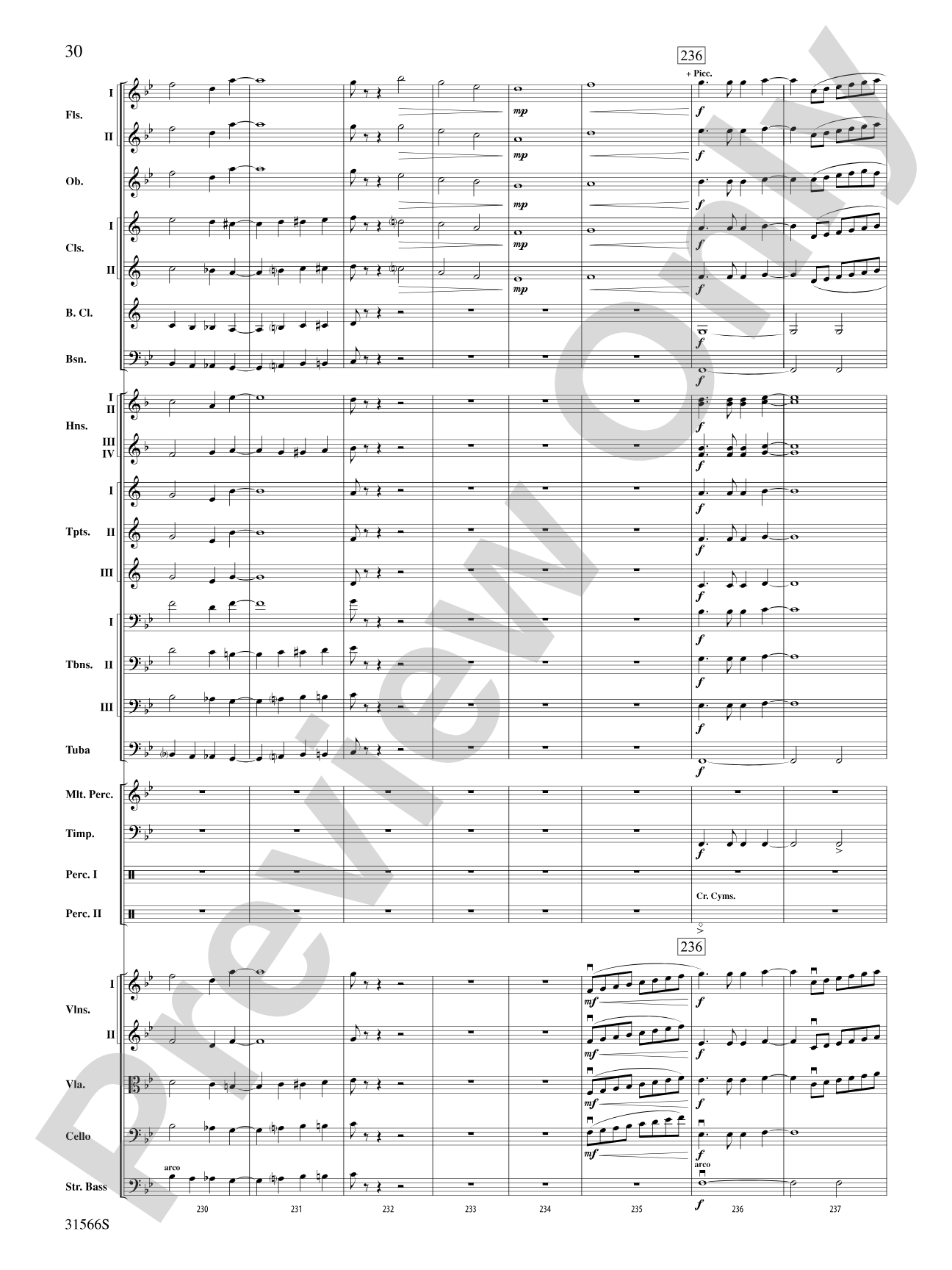 Salute to the Cinema: Full Orchestra Conductor Score & Parts