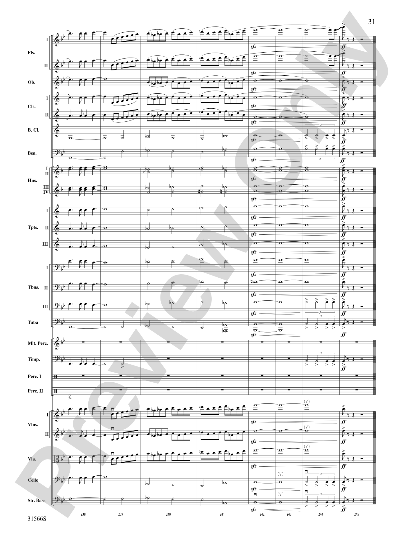 Salute to the Cinema: Full Orchestra Conductor Score & Parts