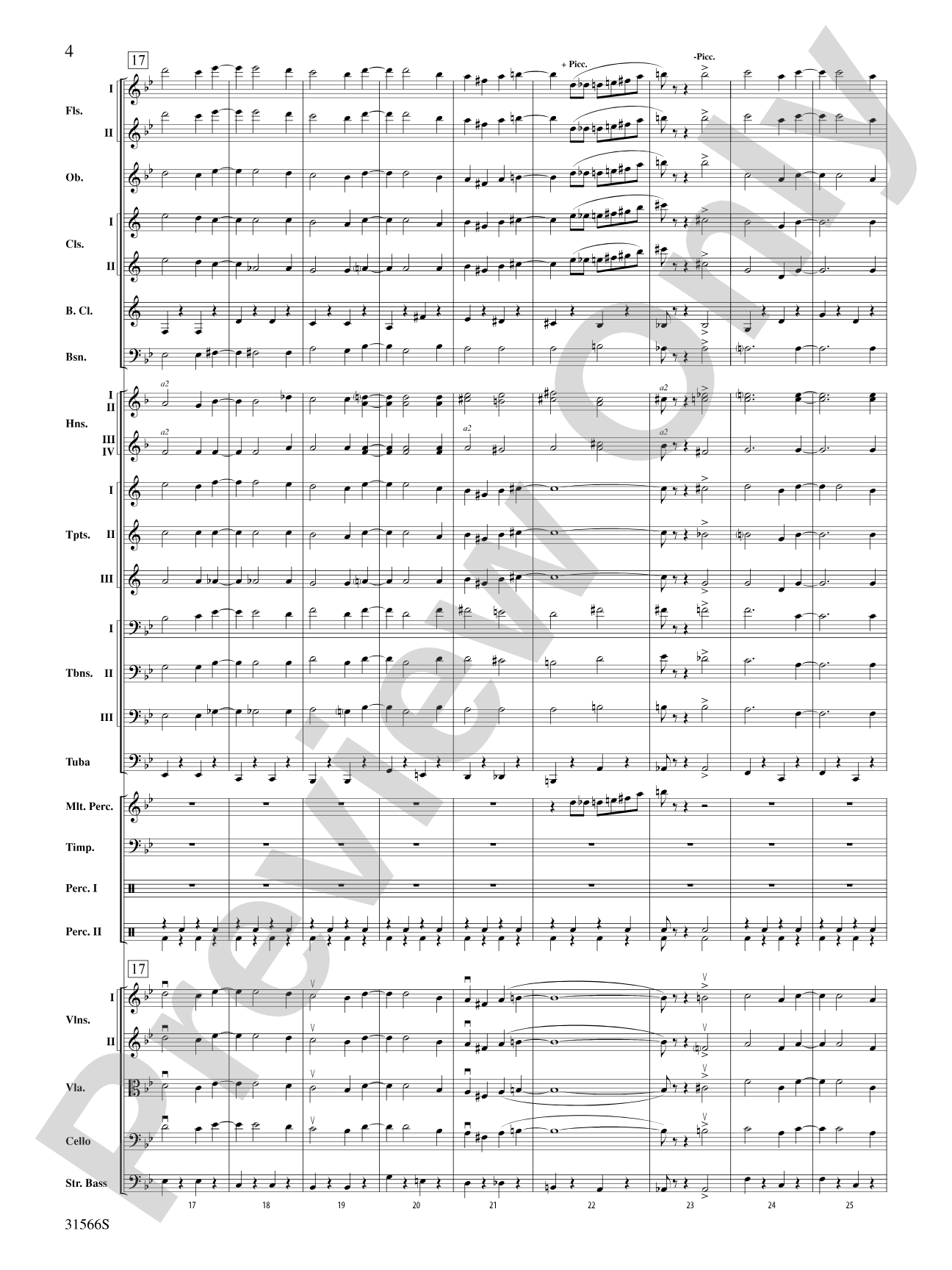 Salute to the Cinema: Full Orchestra Conductor Score & Parts