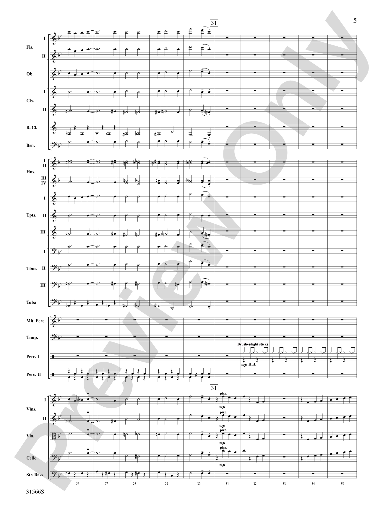 Salute to the Cinema: Full Orchestra Conductor Score & Parts