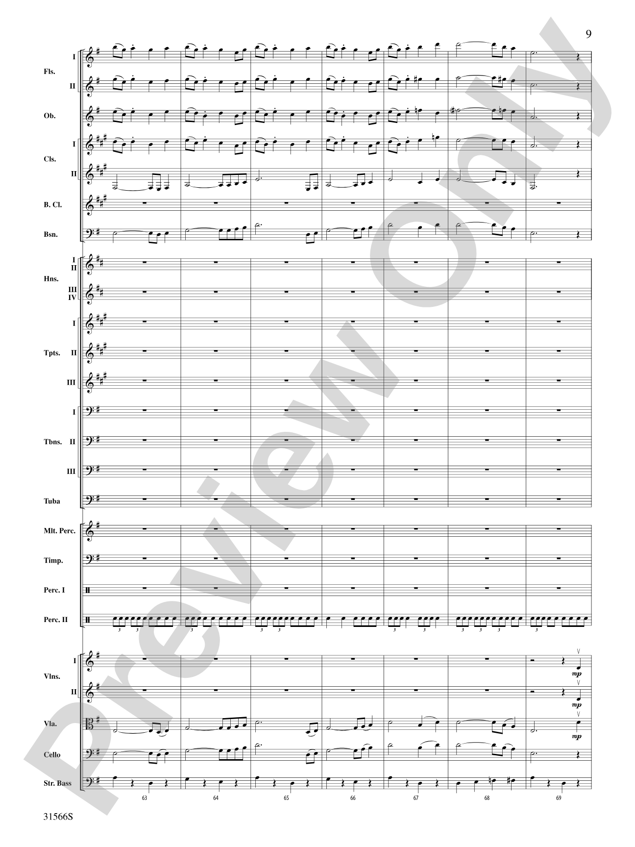 Salute to the Cinema: Full Orchestra Conductor Score & Parts