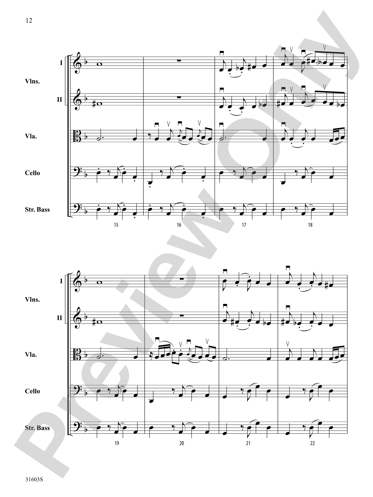 Two Folk Dances: String Orchestra Conductor Score & Parts