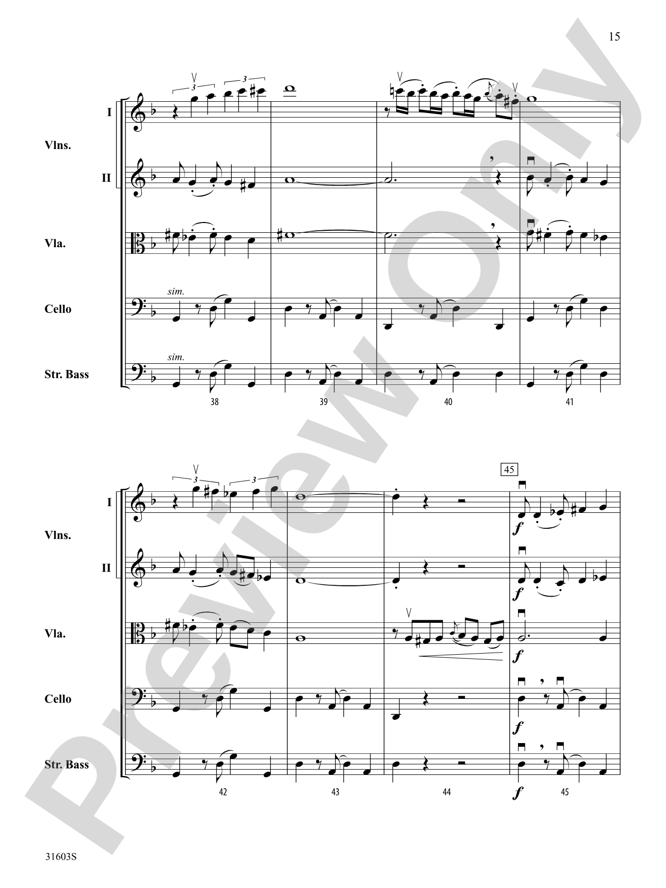 Two Folk Dances: String Orchestra Conductor Score & Parts