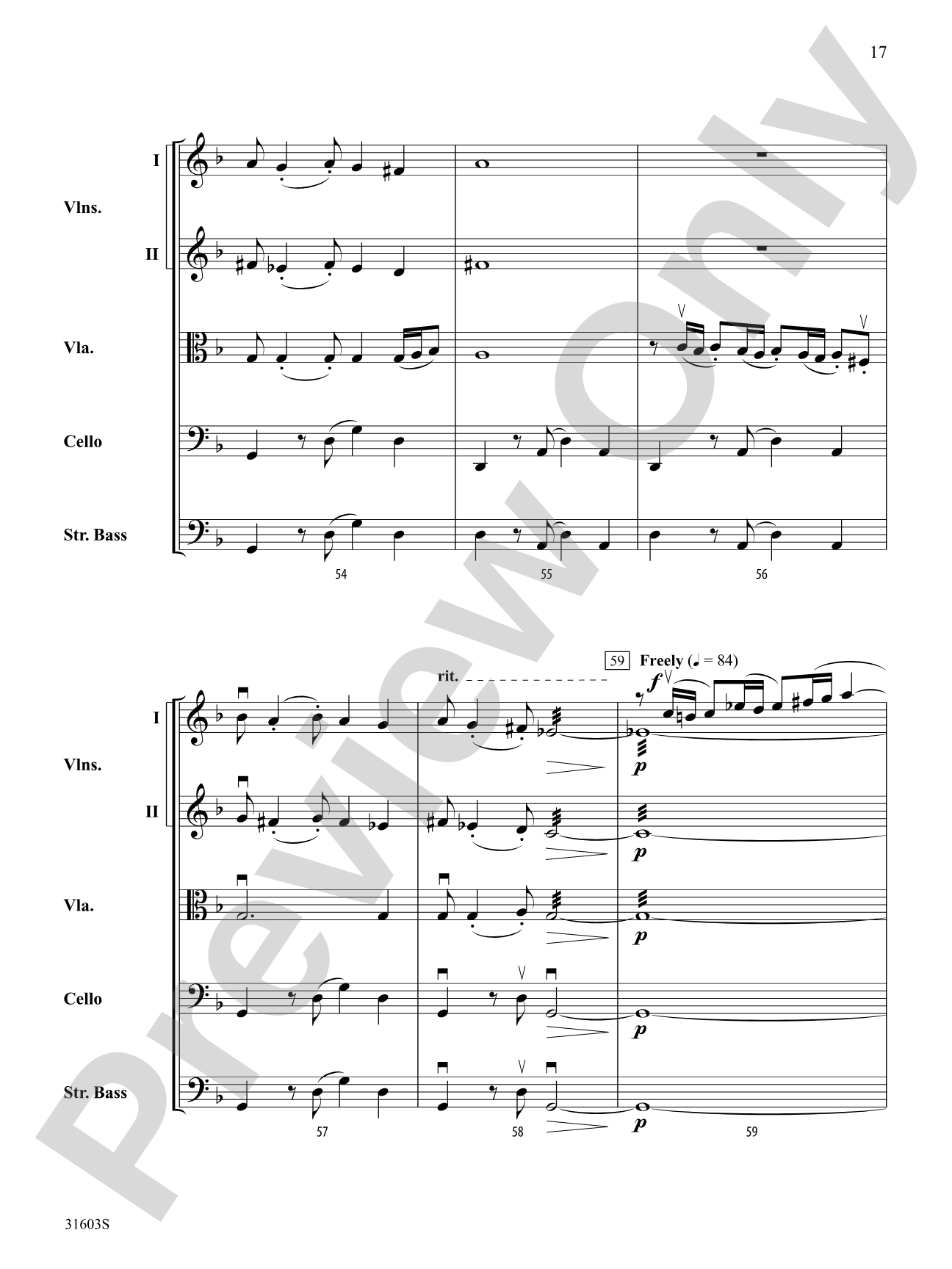 Two Folk Dances: String Orchestra Conductor Score & Parts