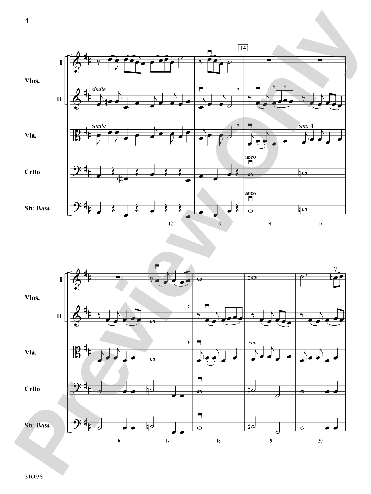 Two Folk Dances: String Orchestra Conductor Score & Parts