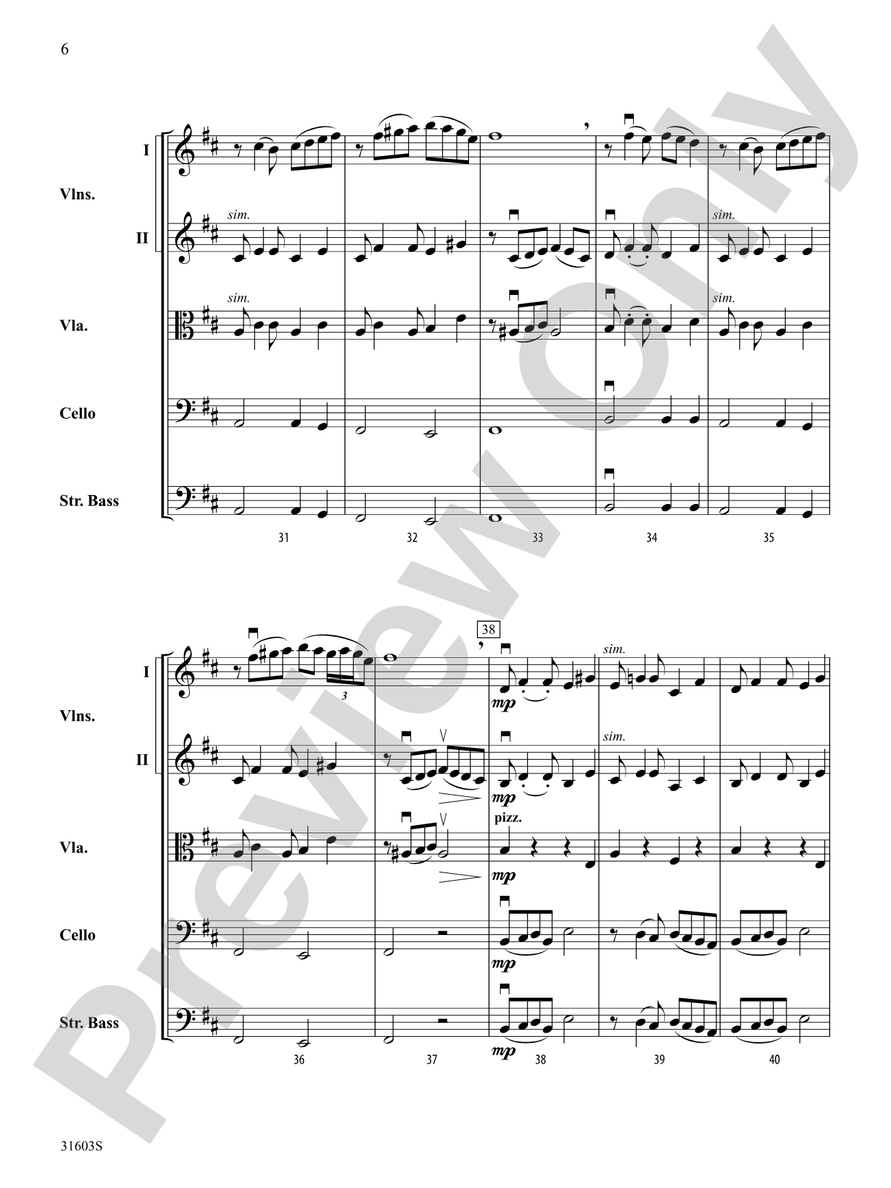 Two Folk Dances: String Orchestra Conductor Score & Parts