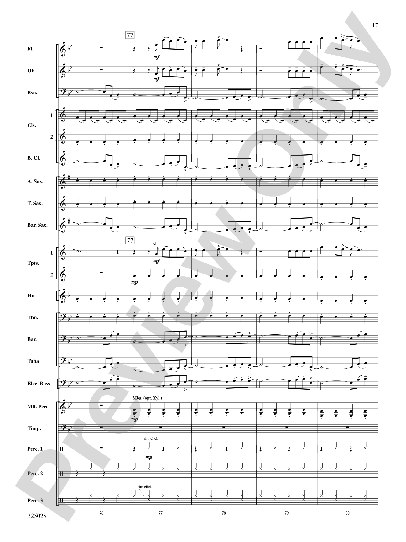 A Tribute to Journey: Concert Band Conductor Score & Parts