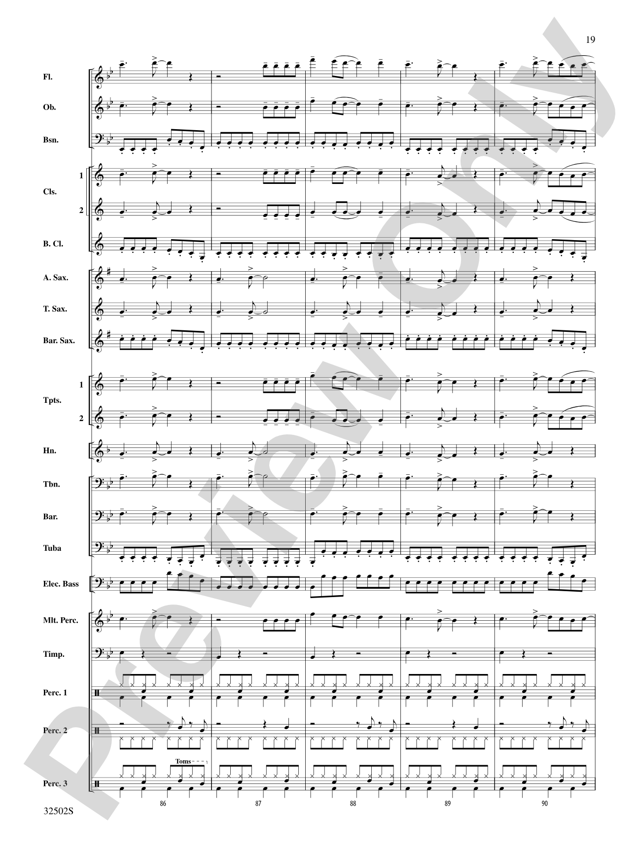 A Tribute to Journey: Concert Band Conductor Score & Parts