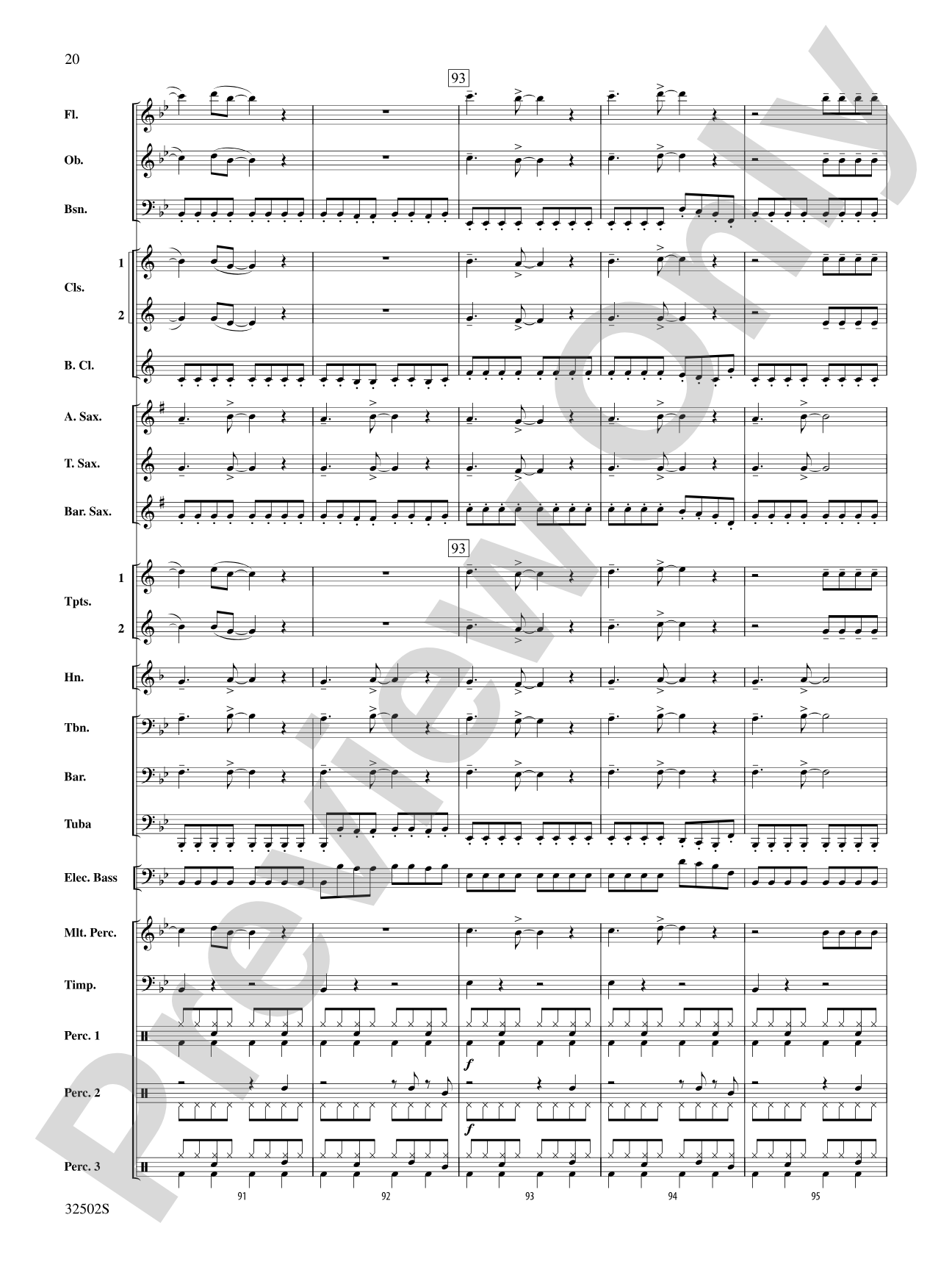 A Tribute to Journey: Concert Band Conductor Score & Parts