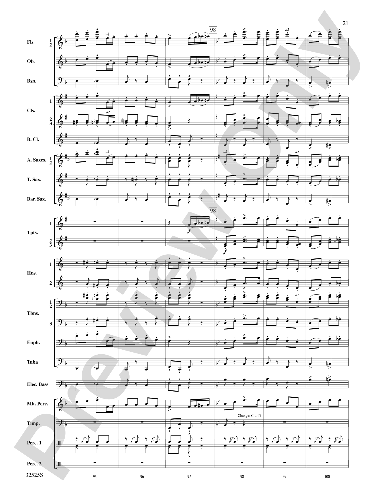 The Wizard of Oz Meets The Wiz: Concert Band Conductor Score & Parts