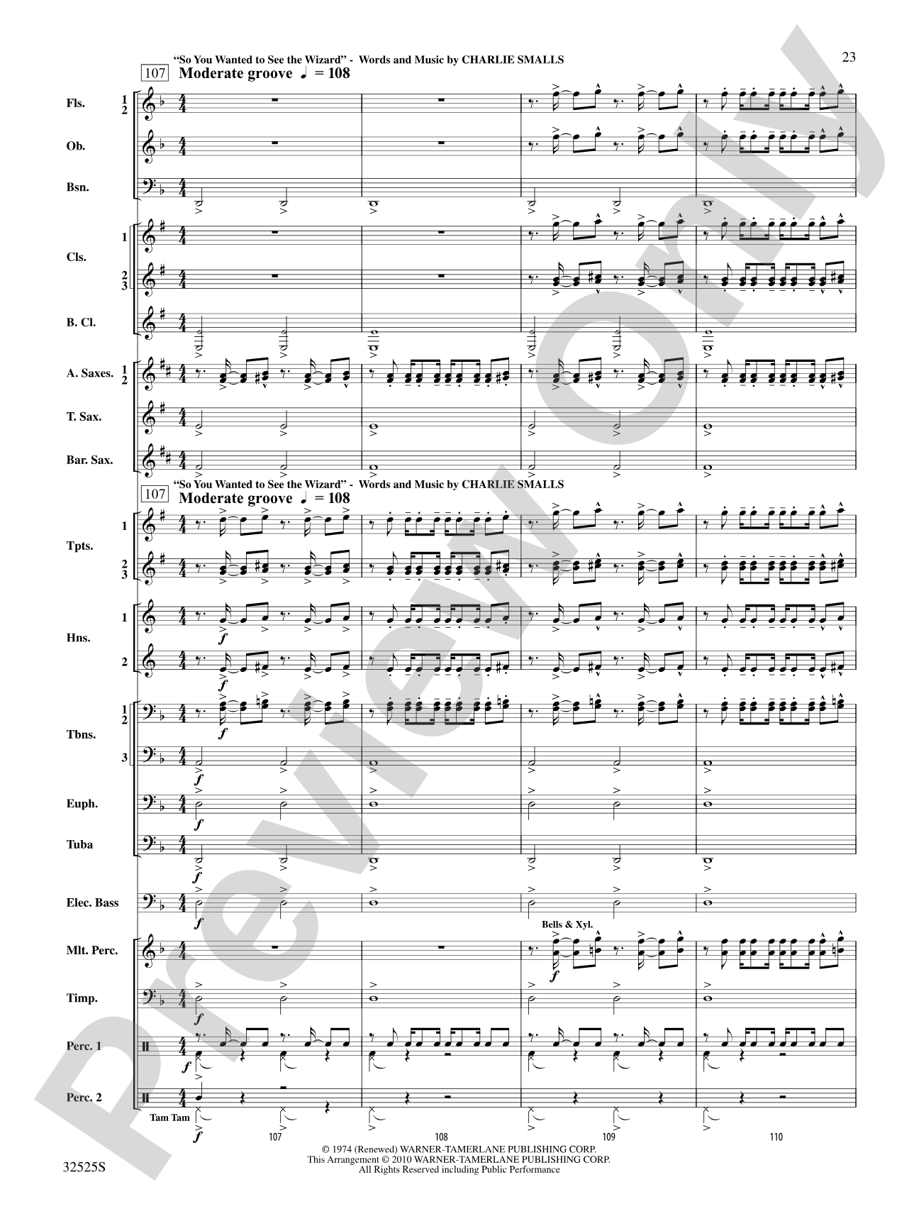 The Wizard of Oz Meets The Wiz: Concert Band Conductor Score & Parts