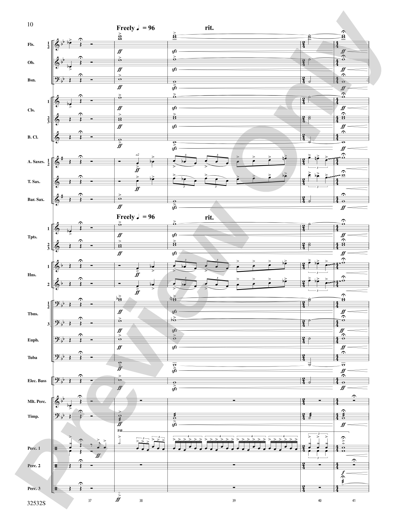 Led Zeppelin on Tour: Concert Band Conductor Score & Parts