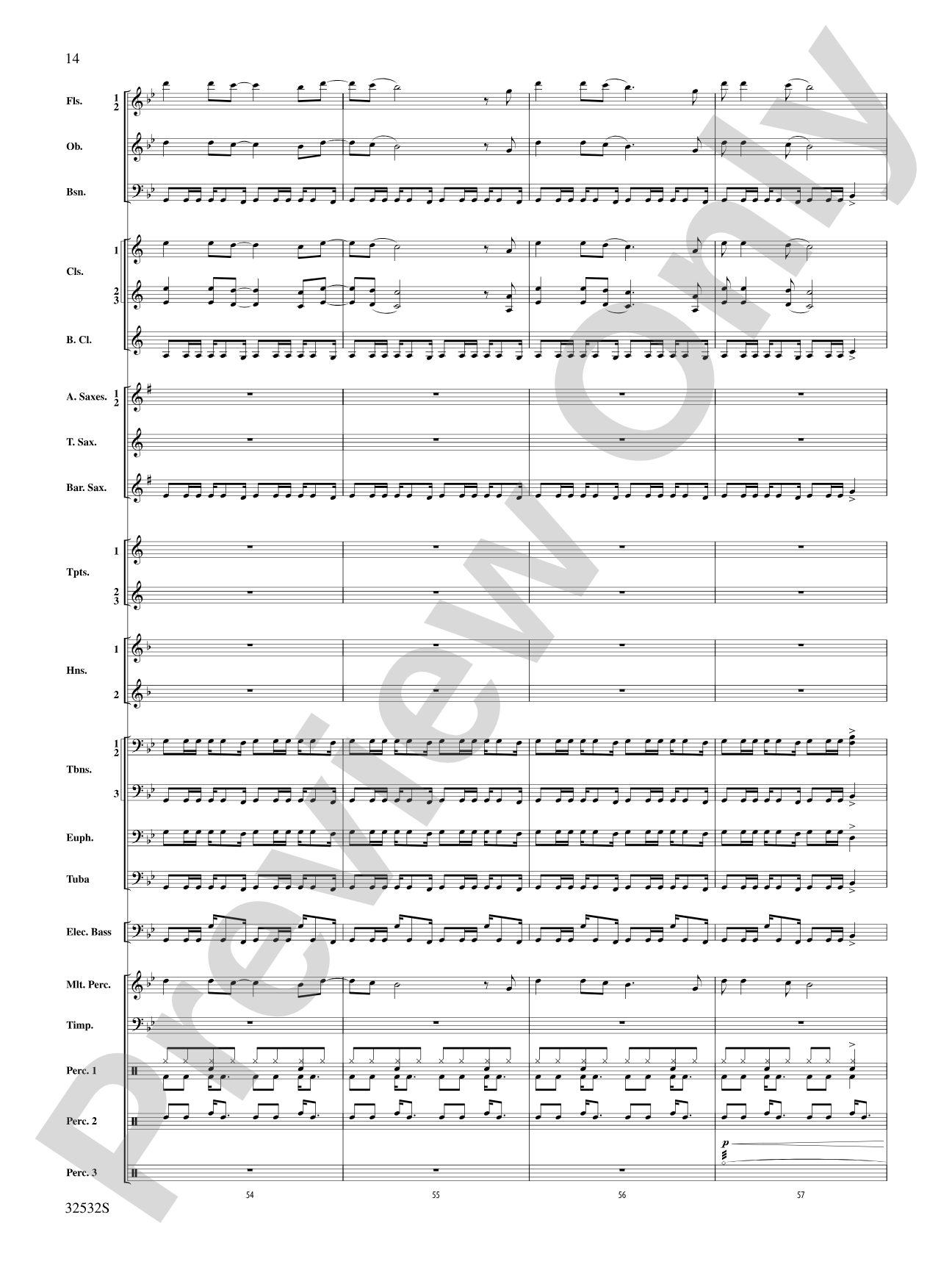 Led Zeppelin on Tour: Concert Band Conductor Score & Parts