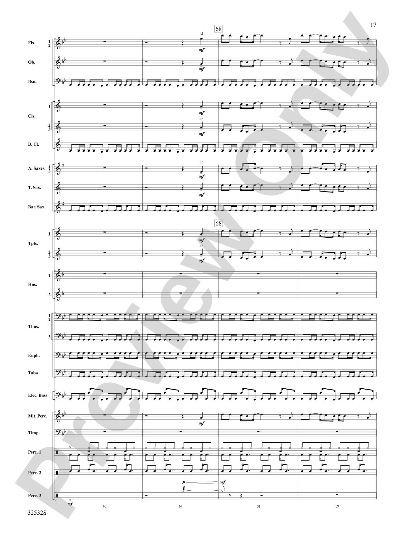 Led Zeppelin on Tour: Concert Band Conductor Score & Parts
