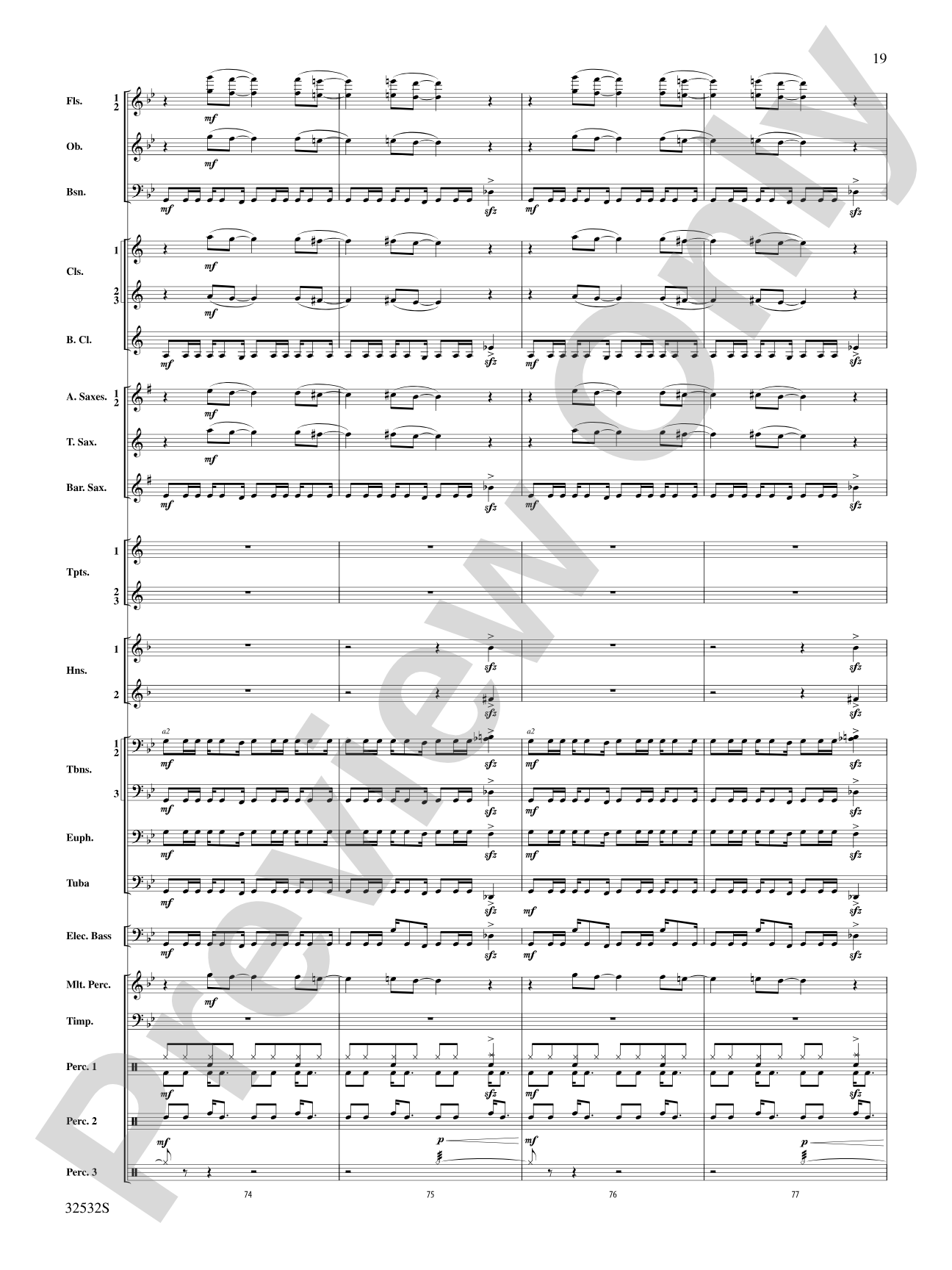 Led Zeppelin on Tour: Concert Band Conductor Score & Parts