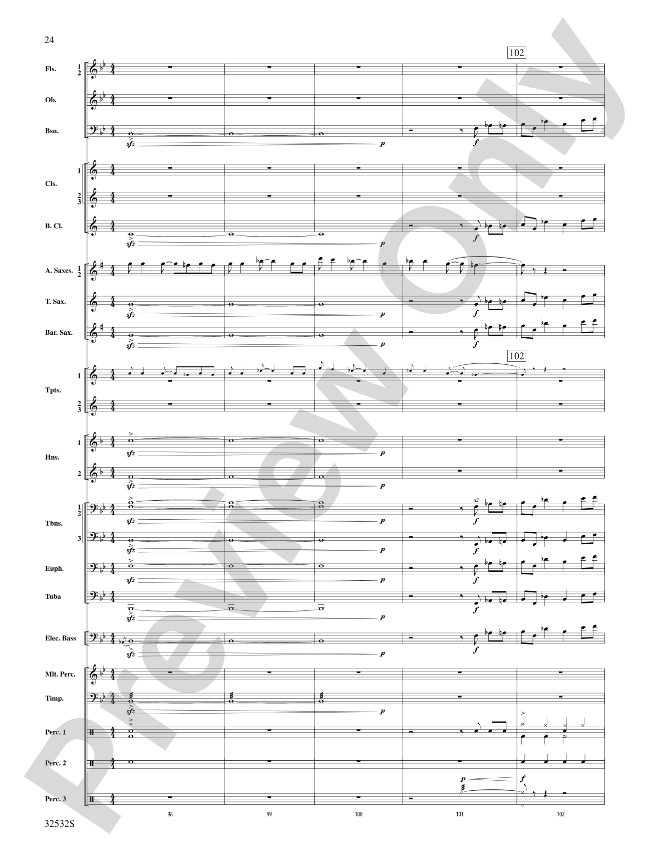 Led Zeppelin on Tour: Concert Band Conductor Score & Parts