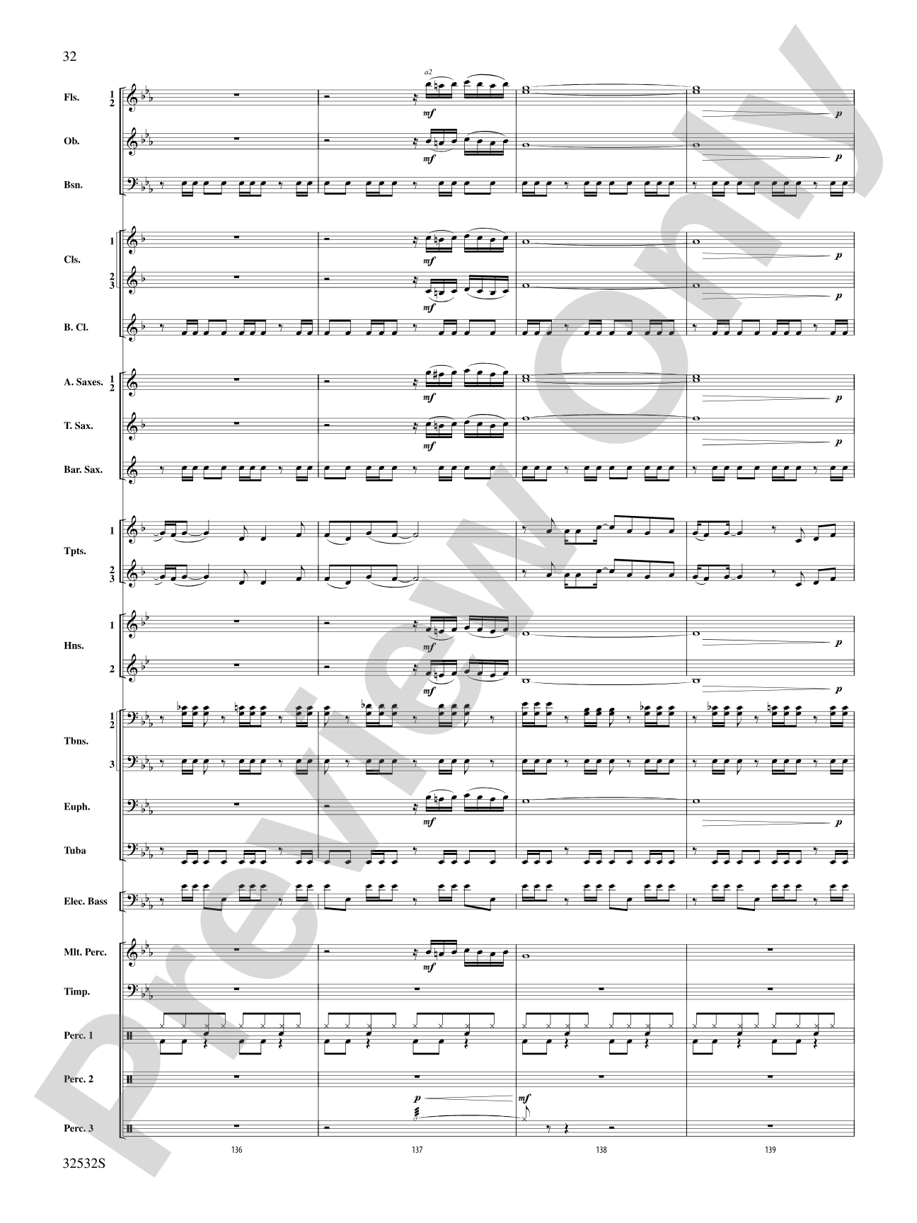 Led Zeppelin on Tour: Concert Band Conductor Score & Parts