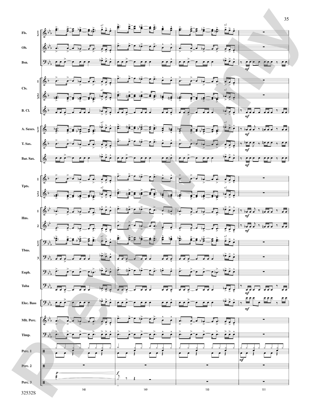 Led Zeppelin on Tour: Concert Band Conductor Score & Parts
