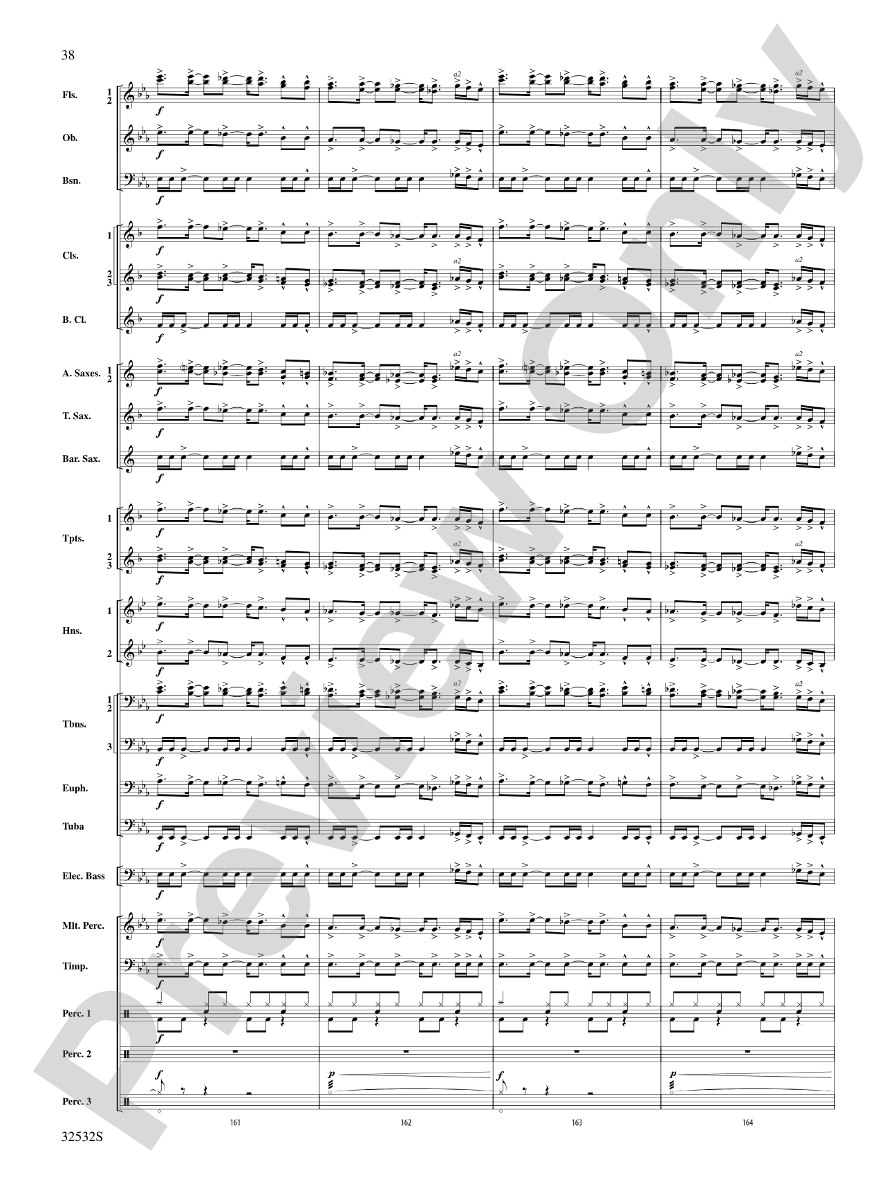 Led Zeppelin on Tour: Concert Band Conductor Score & Parts