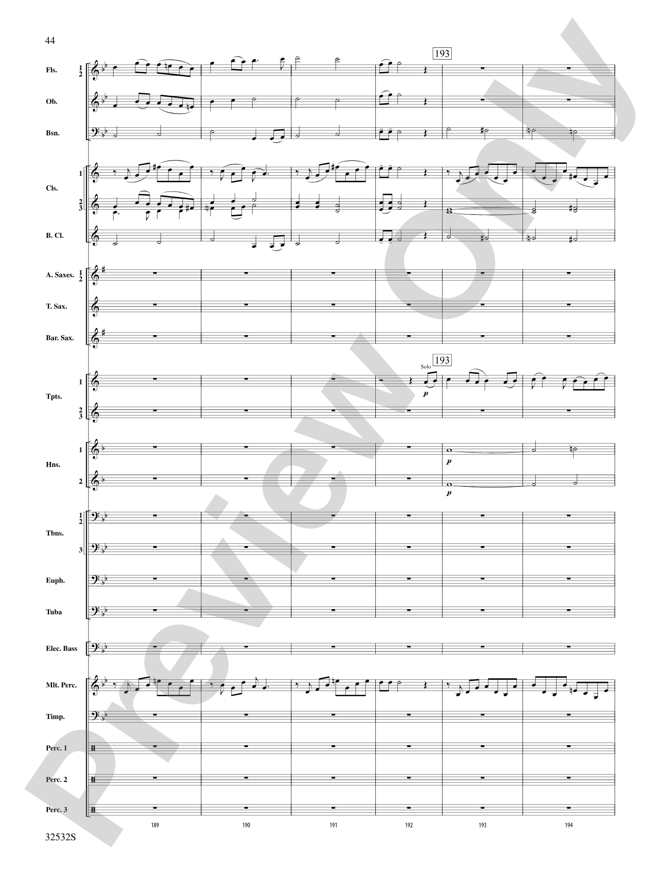 Led Zeppelin on Tour: Concert Band Conductor Score & Parts