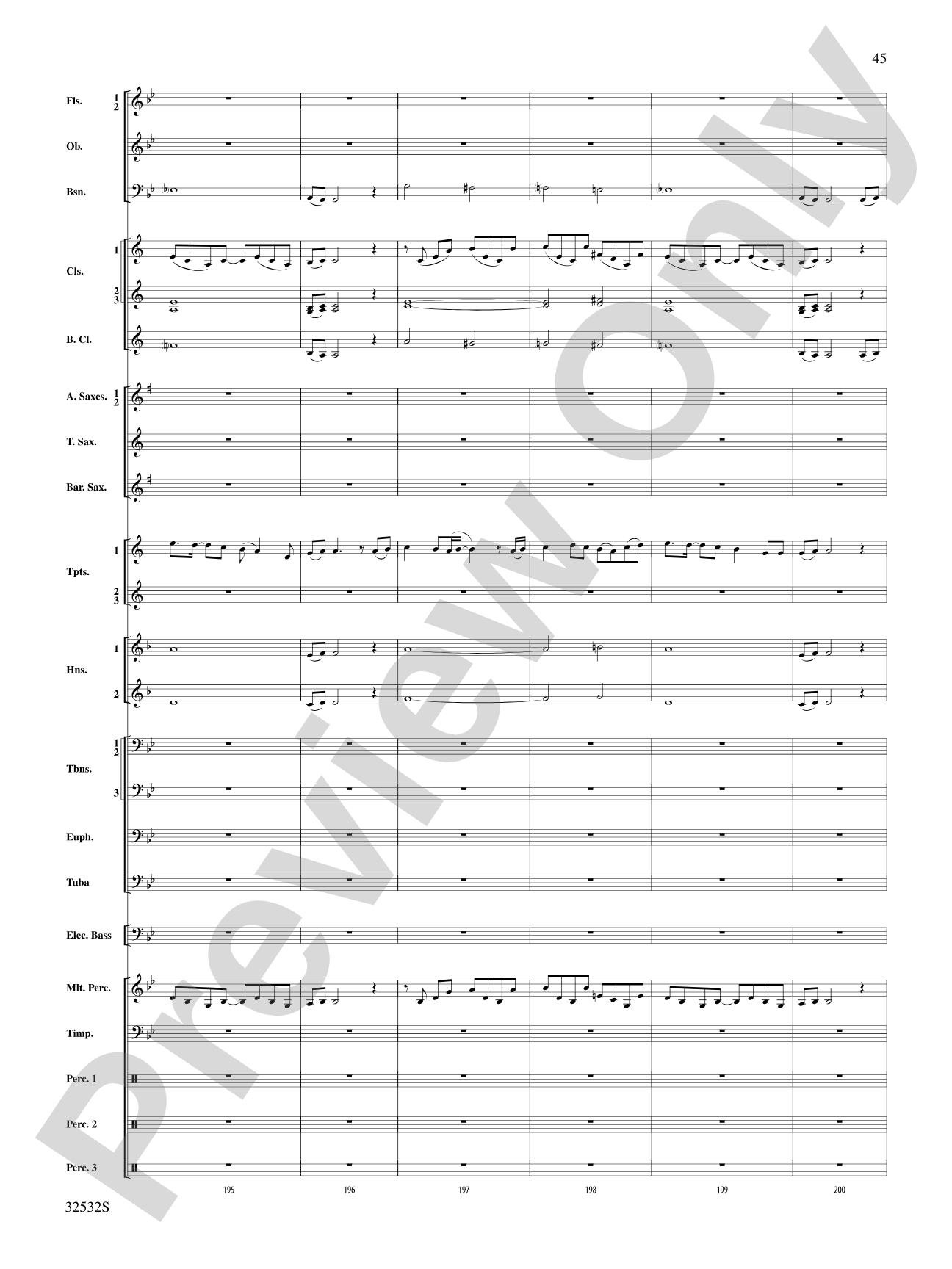 Led Zeppelin on Tour: Concert Band Conductor Score & Parts