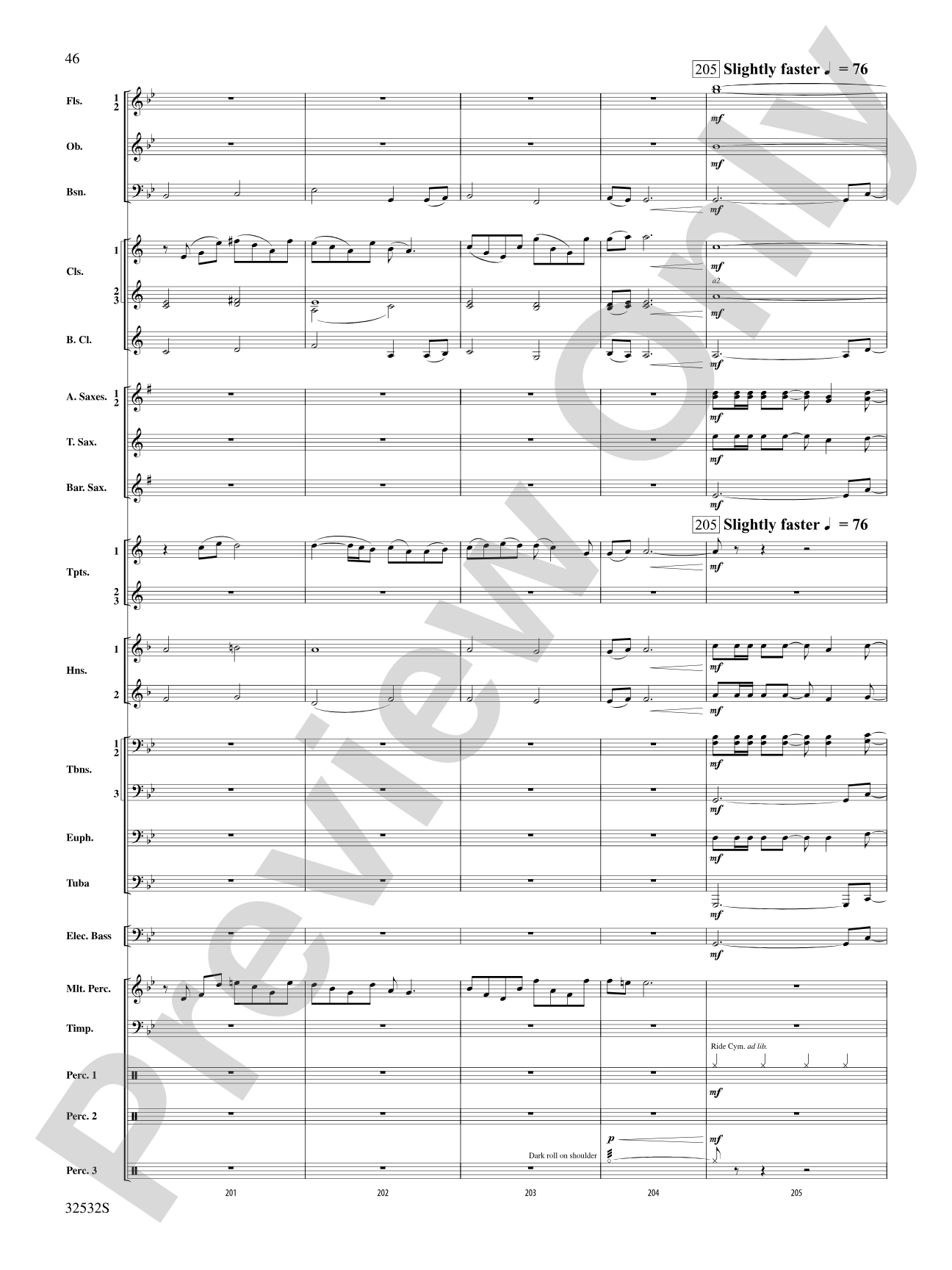 Led Zeppelin on Tour: Concert Band Conductor Score & Parts