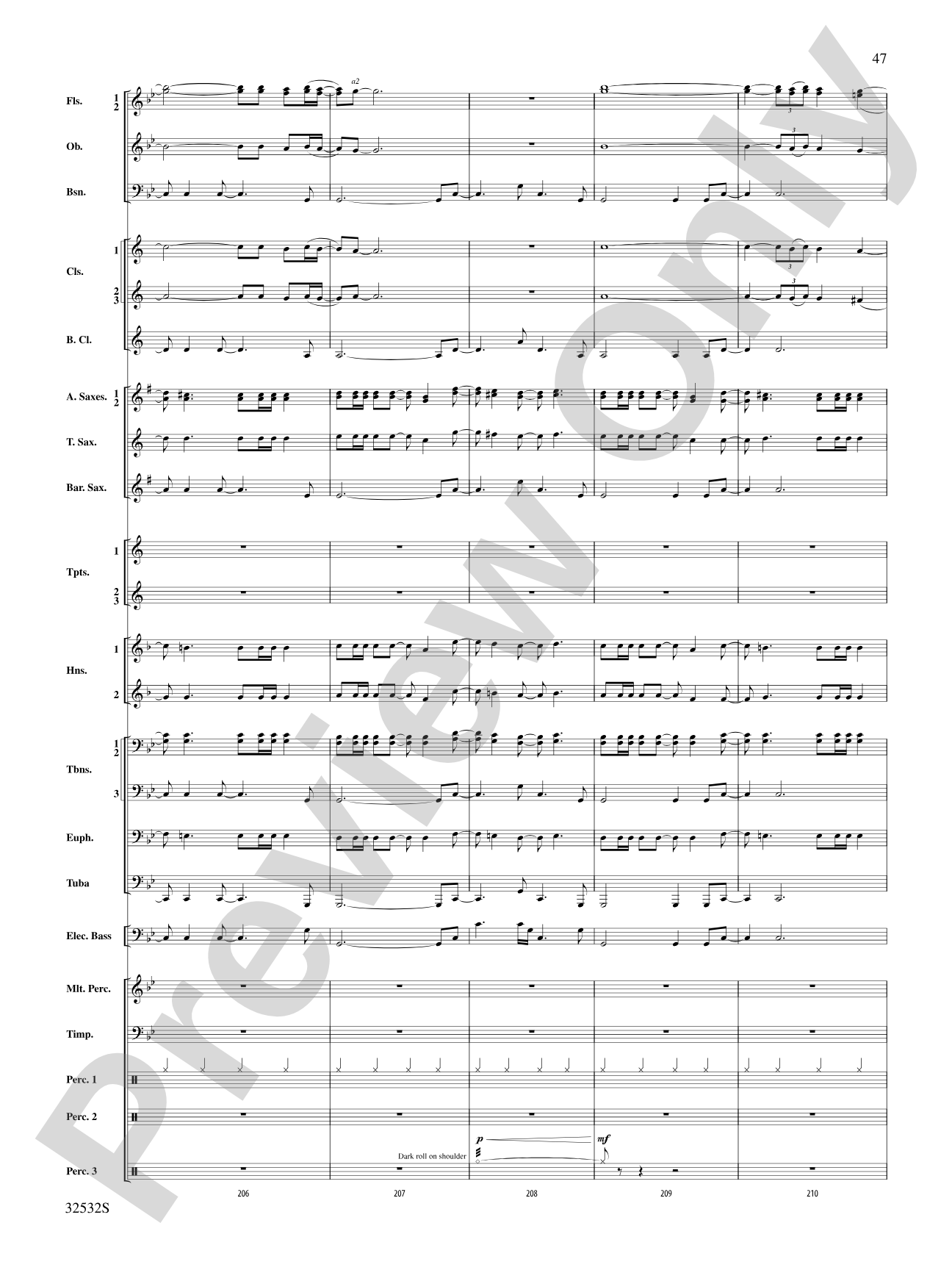 Led Zeppelin on Tour: Concert Band Conductor Score & Parts