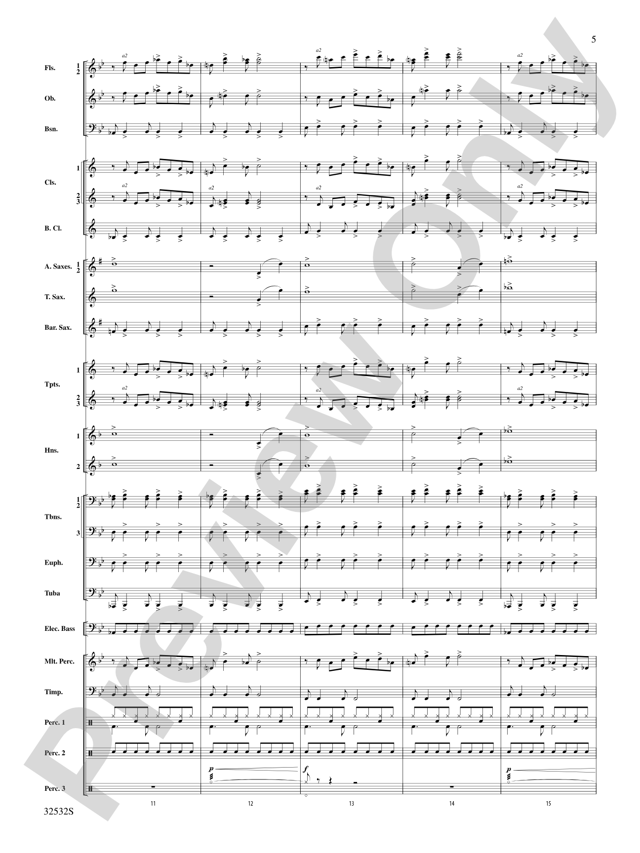 Led Zeppelin on Tour: Concert Band Conductor Score & Parts