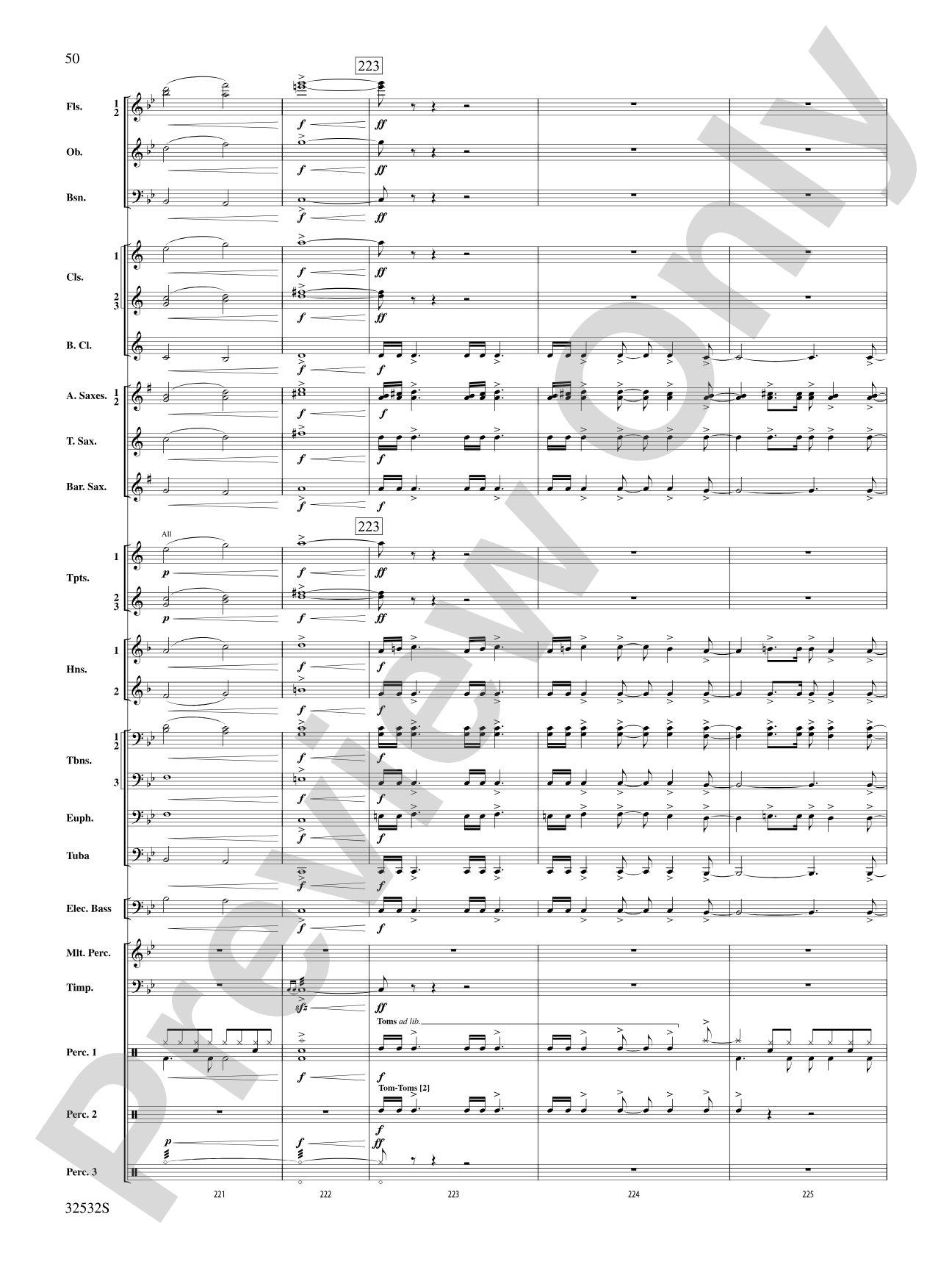 Led Zeppelin on Tour: Concert Band Conductor Score & Parts