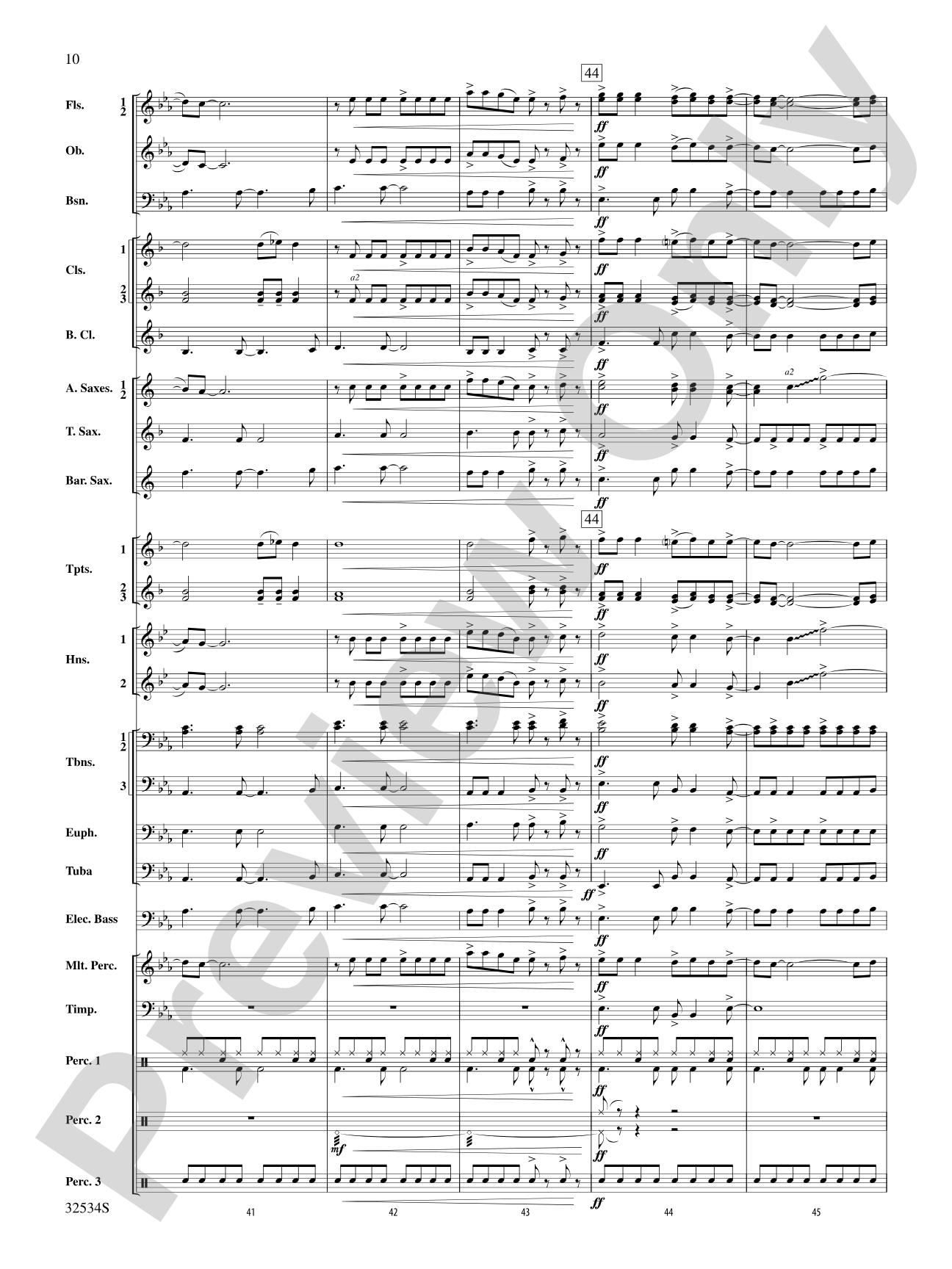 21st Century Breakdown, Suite from Green Day's: Concert Band Conductor Score & Parts