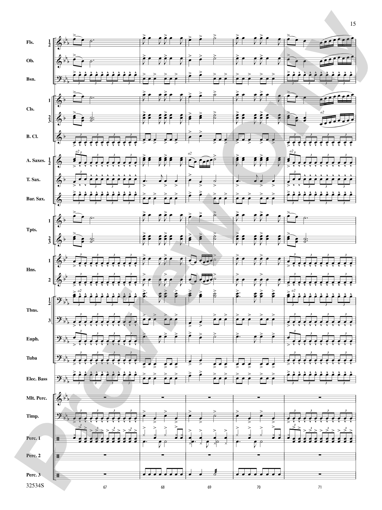21st Century Breakdown, Suite from Green Day's: Concert Band Conductor Score & Parts