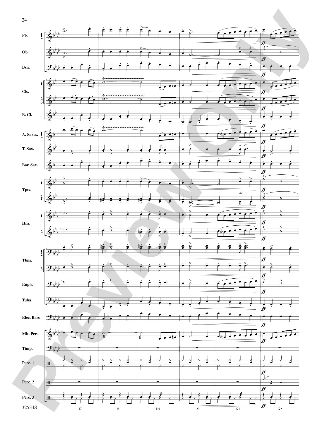 21st Century Breakdown, Suite from Green Day's: Concert Band Conductor Score & Parts